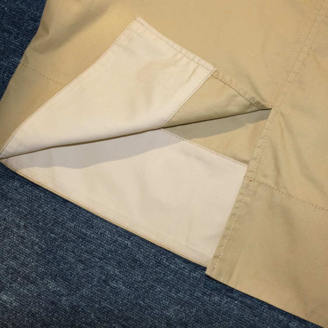 빔즈보이 베이지 면 스커트 상품이미지5