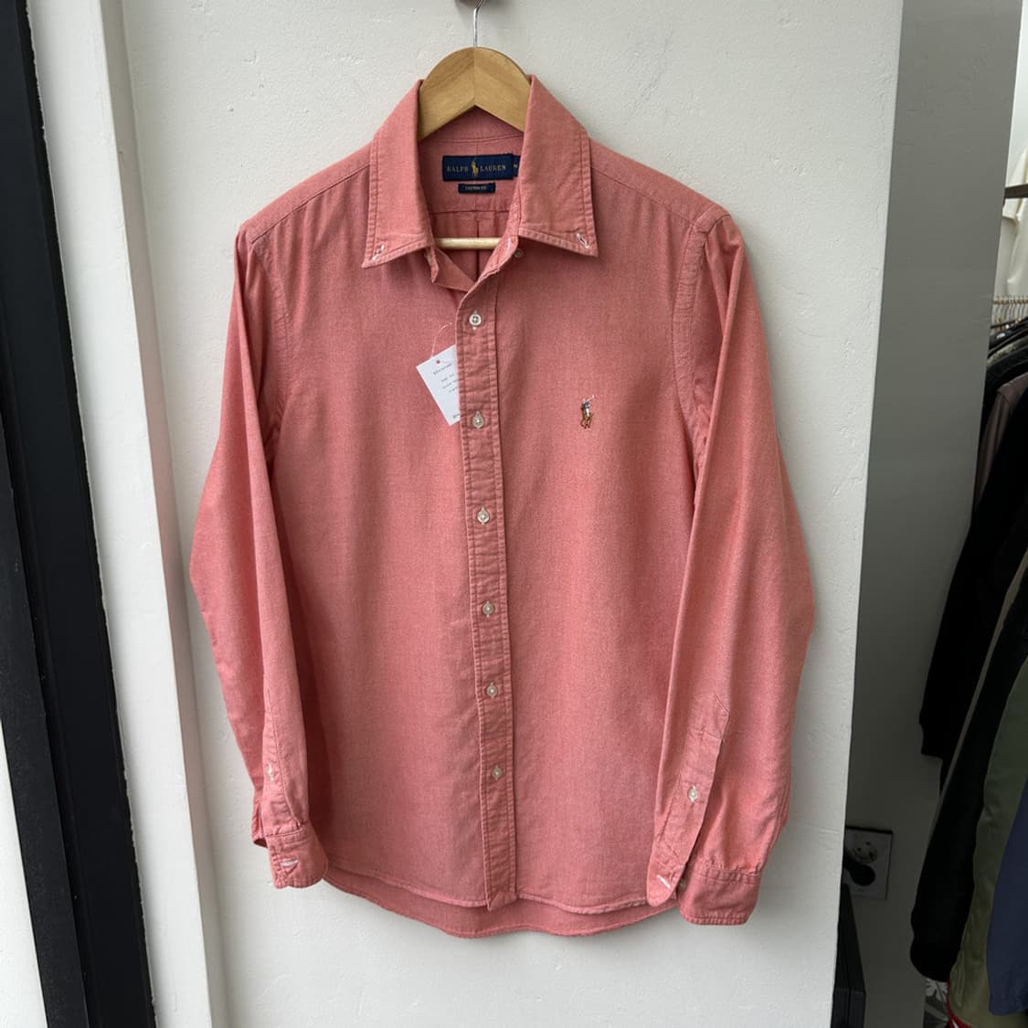 16540 - 폴로 랄프로렌 코랄 핑크 셔츠 상품이미지2
