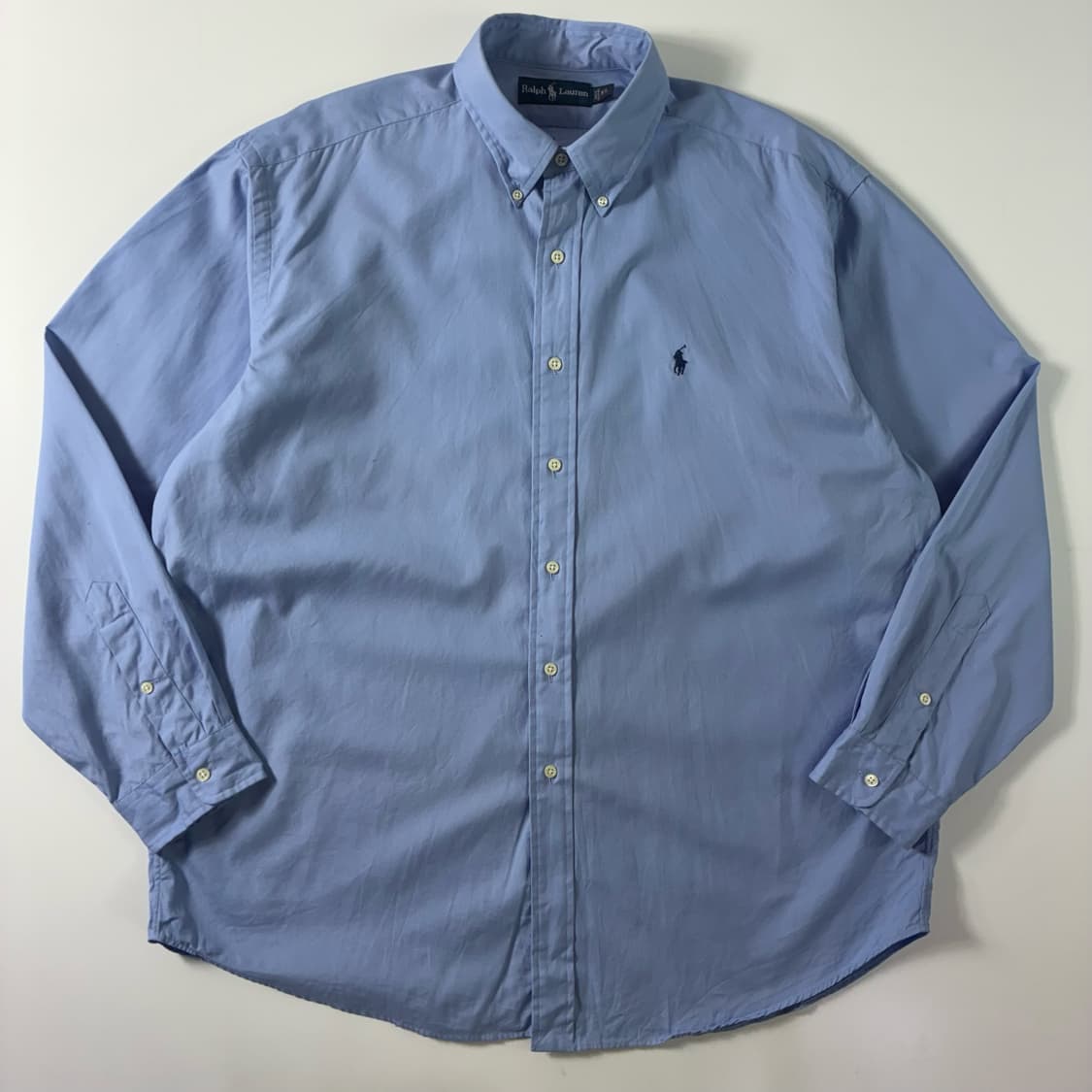 Polo  폴로 랄프로렌 자수 코튼 소라 셔츠  상품이미지1
