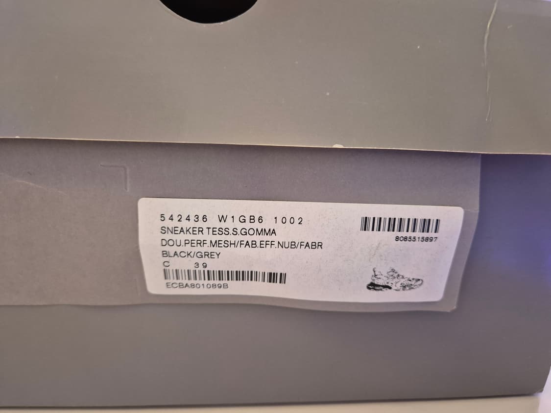 발렌시아가 트랙 39 블랙/레드 풀박 상품이미지6