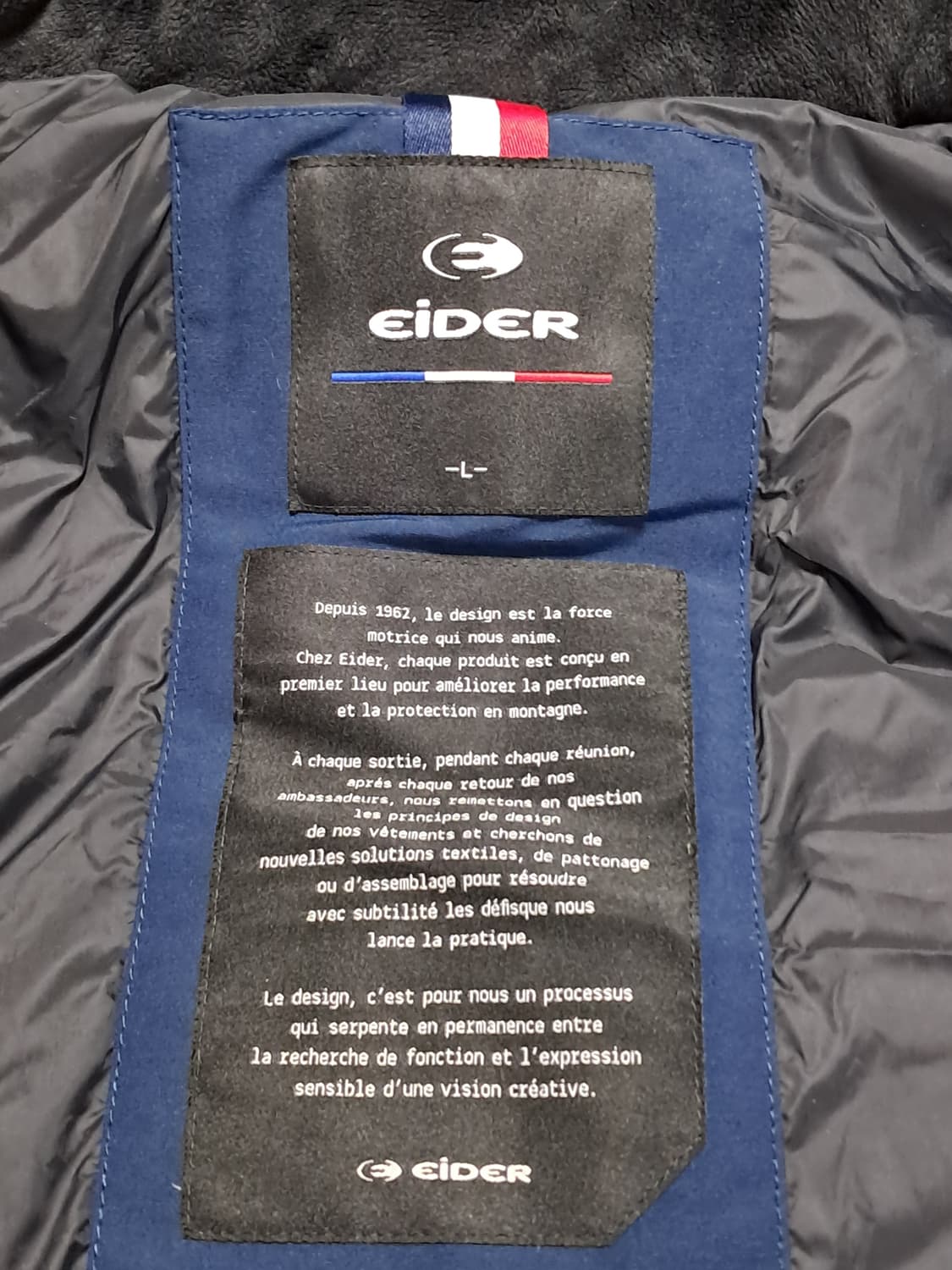 아이더 숏 패딩 남성L 상품이미지6