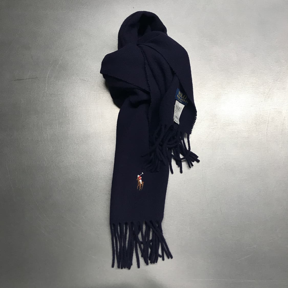 폴로 랄프로렌 네이비 머플러 상품이미지1