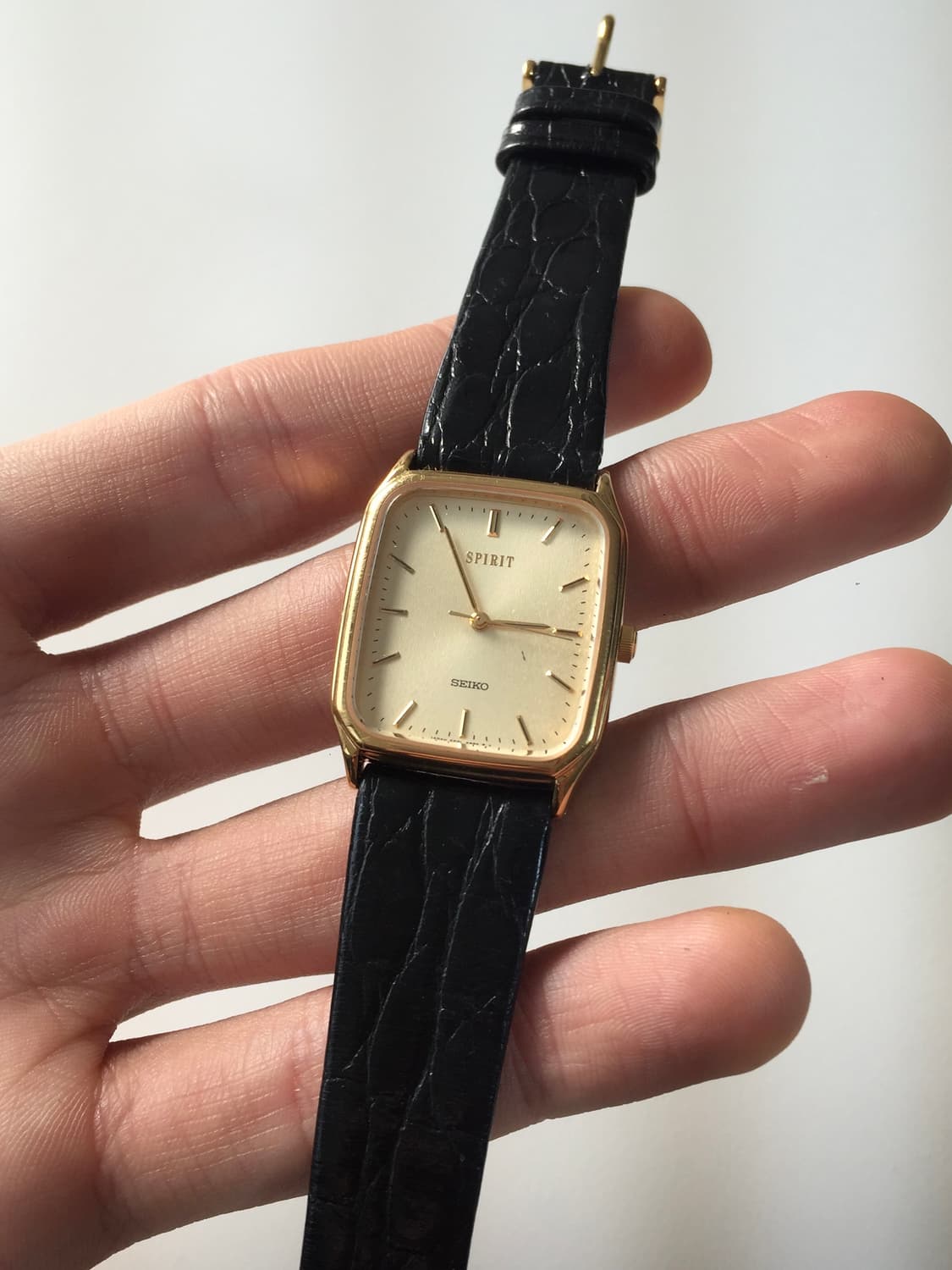90s seiko spirit square gold 상품이미지1