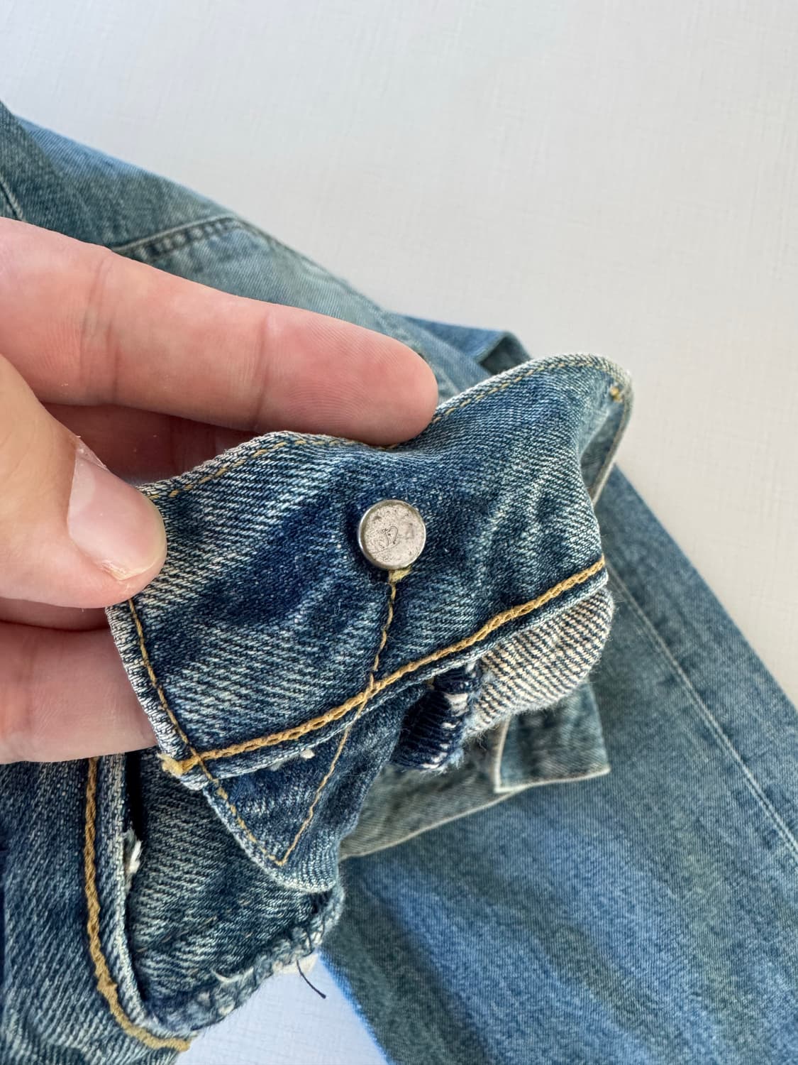 90s 리바이스 503B Selvedge 데님 상품이미지10