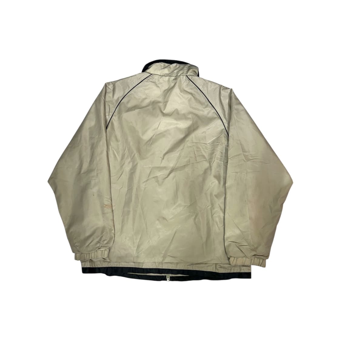 일본 빈티지 베이지 오버핏 바람막이 올드스쿨 트랙 자켓 L 상품이미지6