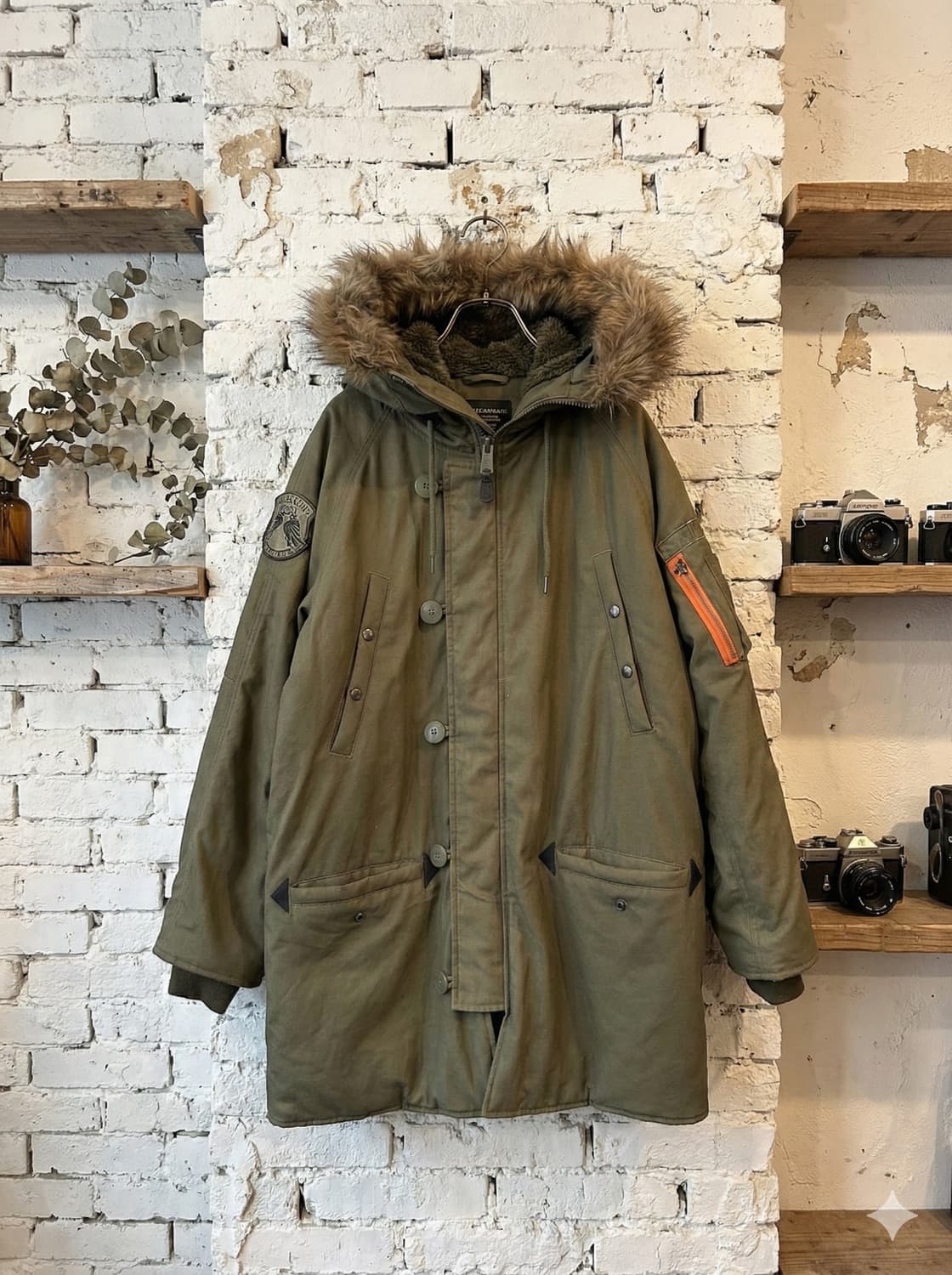 Schott 쇼트 밀레터리 야상파카 상품이미지1