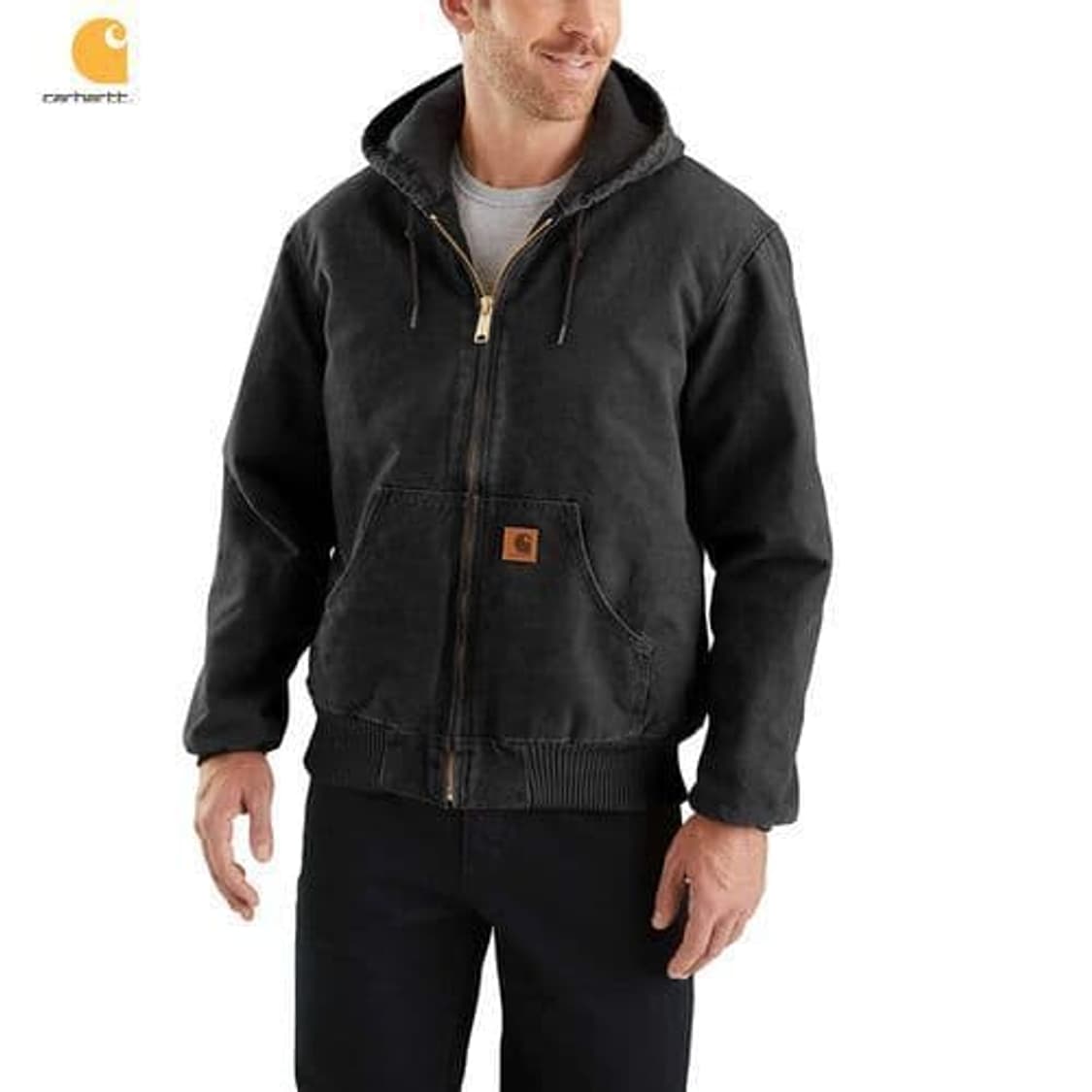 칼하트 액티브 자켓 j130 blk L 상품이미지1