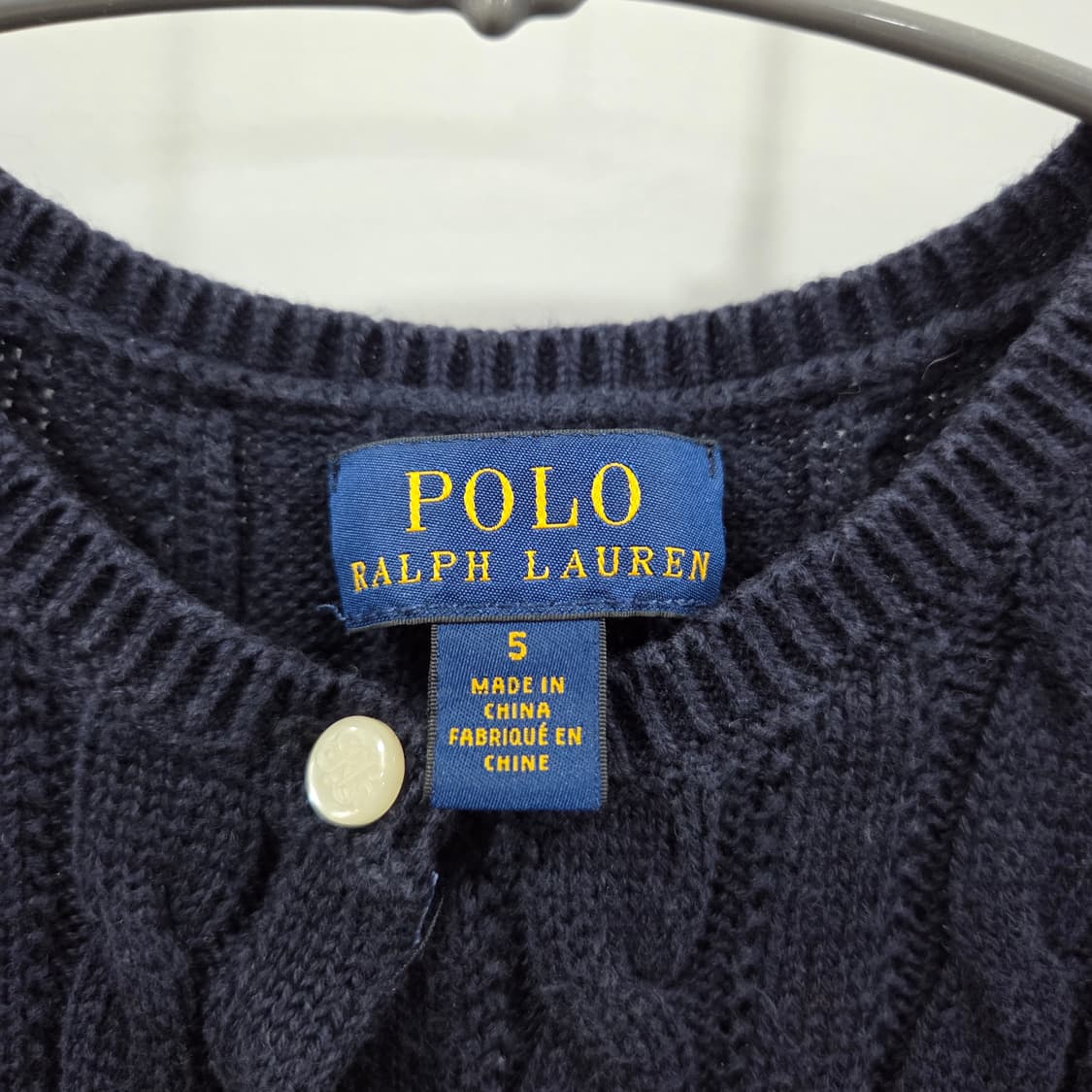 폴로랄프로렌 키즈 케이블 니트 가디건 5 상품이미지3