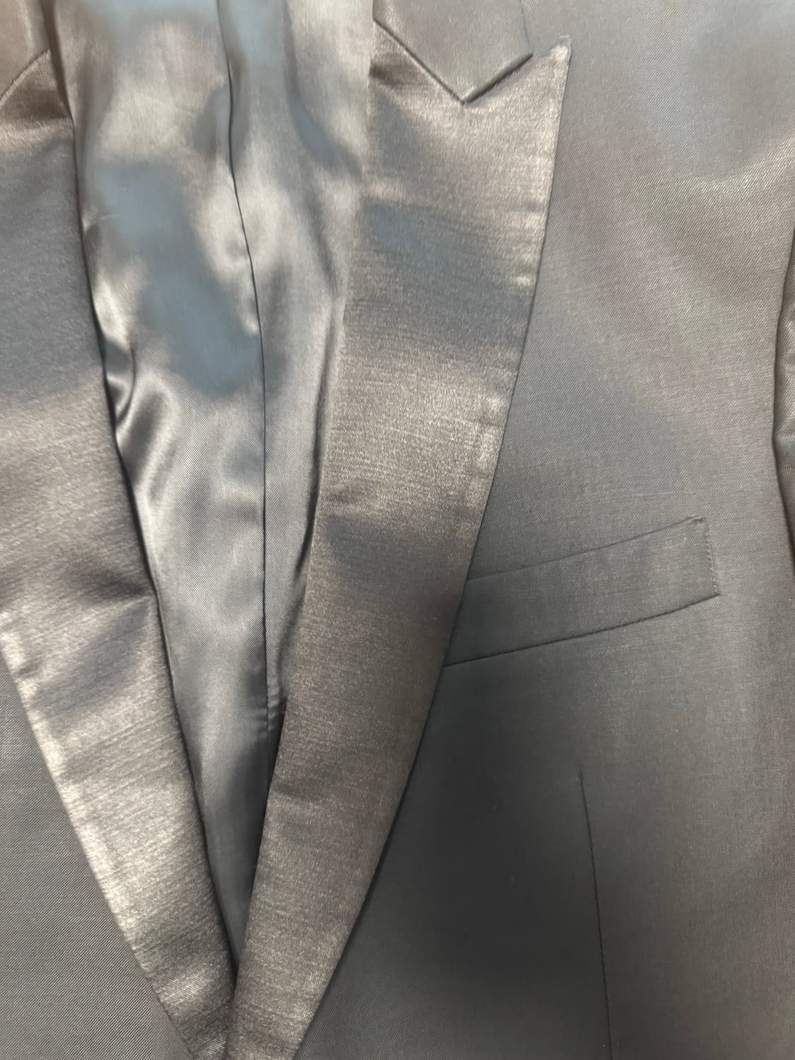 [100] 국내양복점제작 블랙 턱시도 자켓 상품이미지2