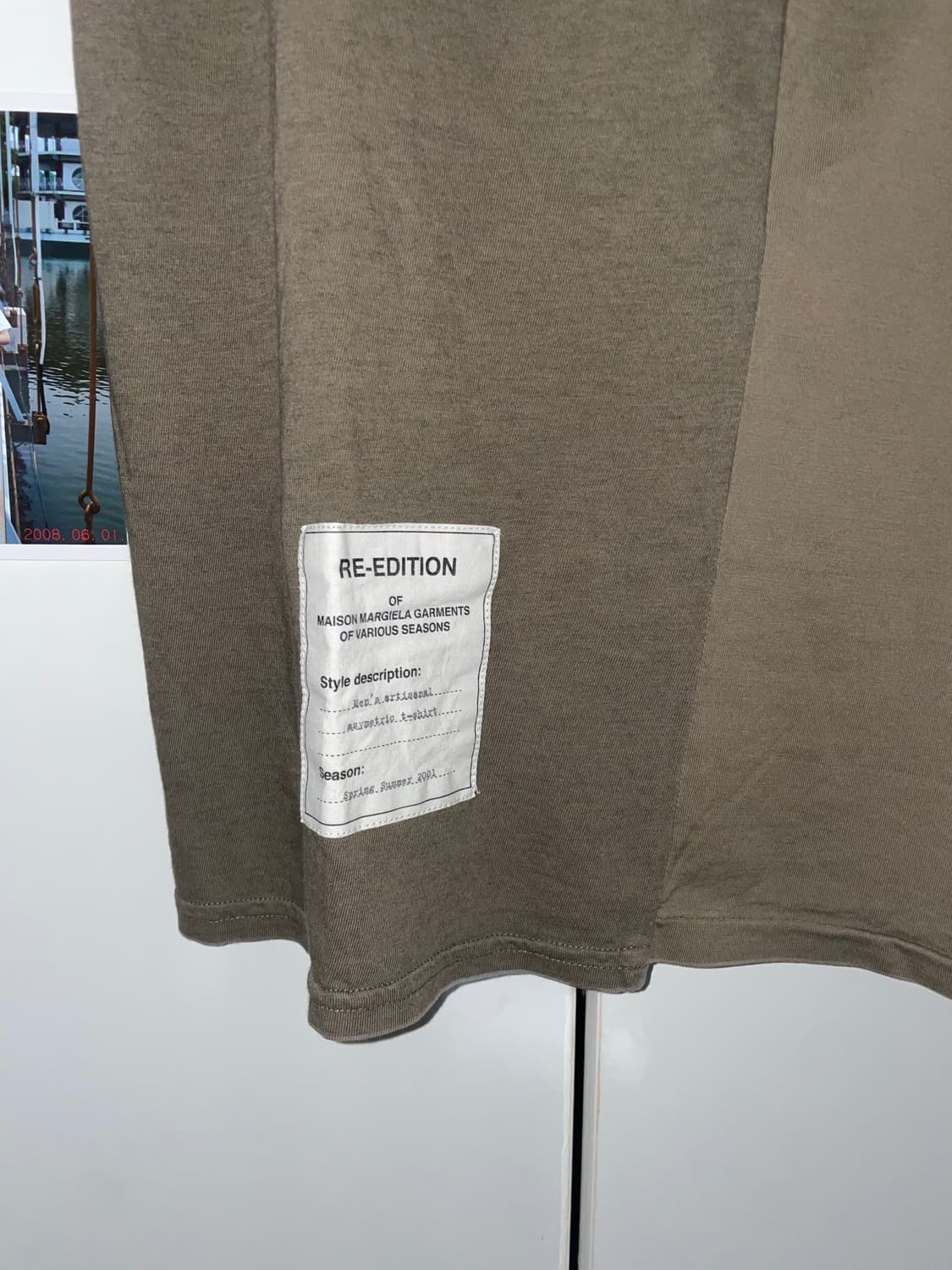 마르지엘라 2001s/s 아티저널 티셔츠 상품이미지3