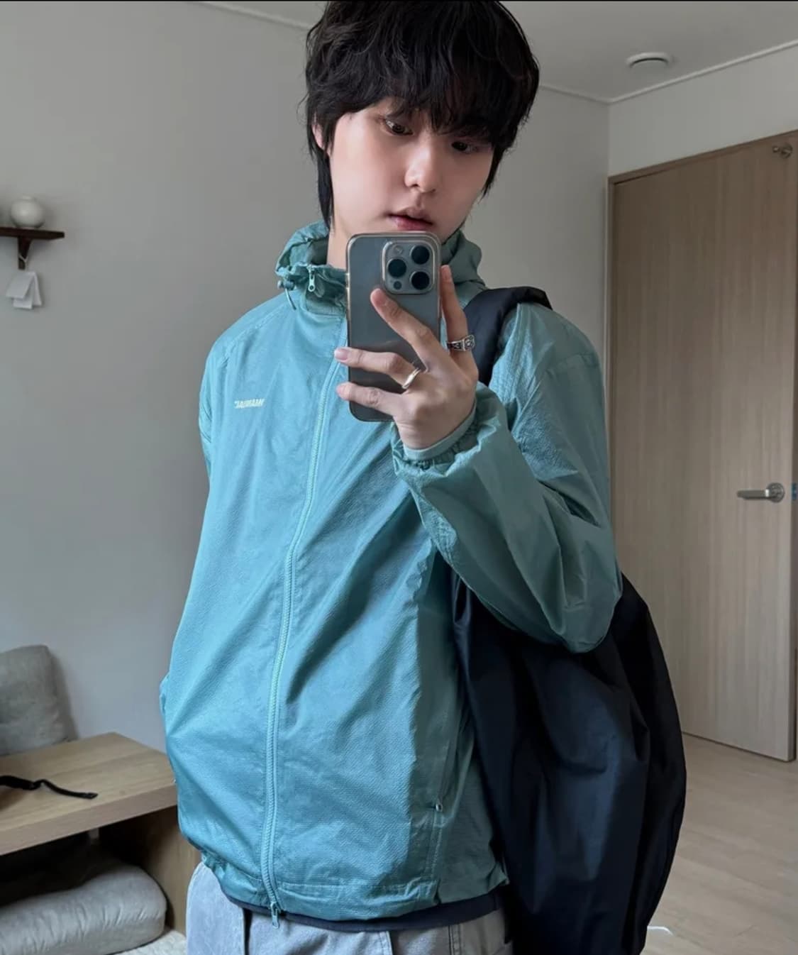 노매뉴얼 DUNE LIGHT NYLON JACKET - MARINA 상품이미지1