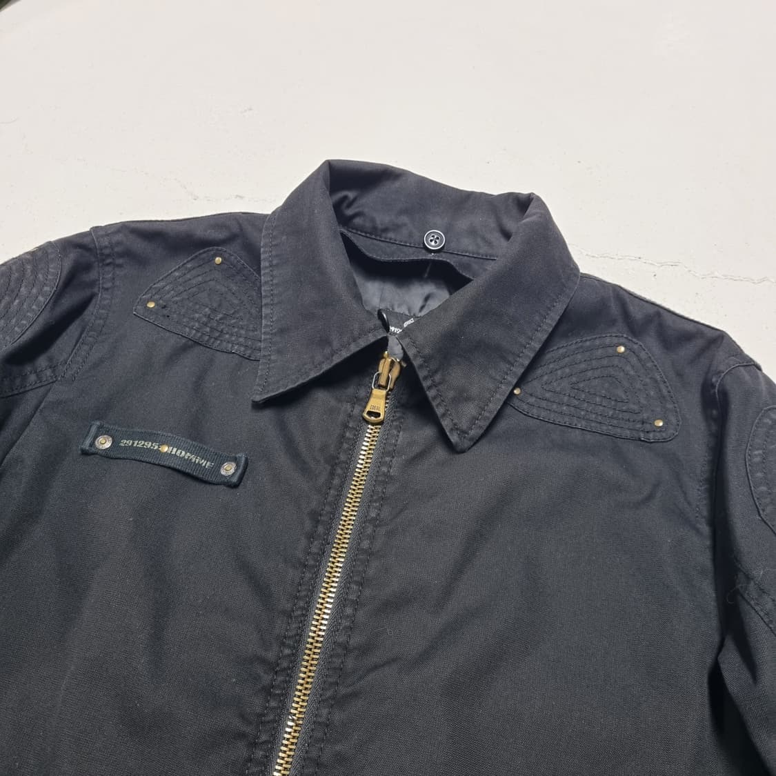 291295 HOMME 코튼 라이더자켓 - M 상품이미지3