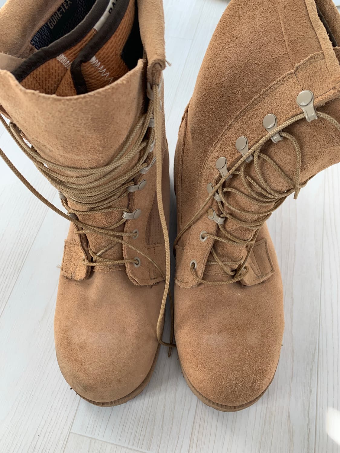 BELLEVILLE 부츠 워커 미군 사막 전투화 스웨이드 상품이미지4