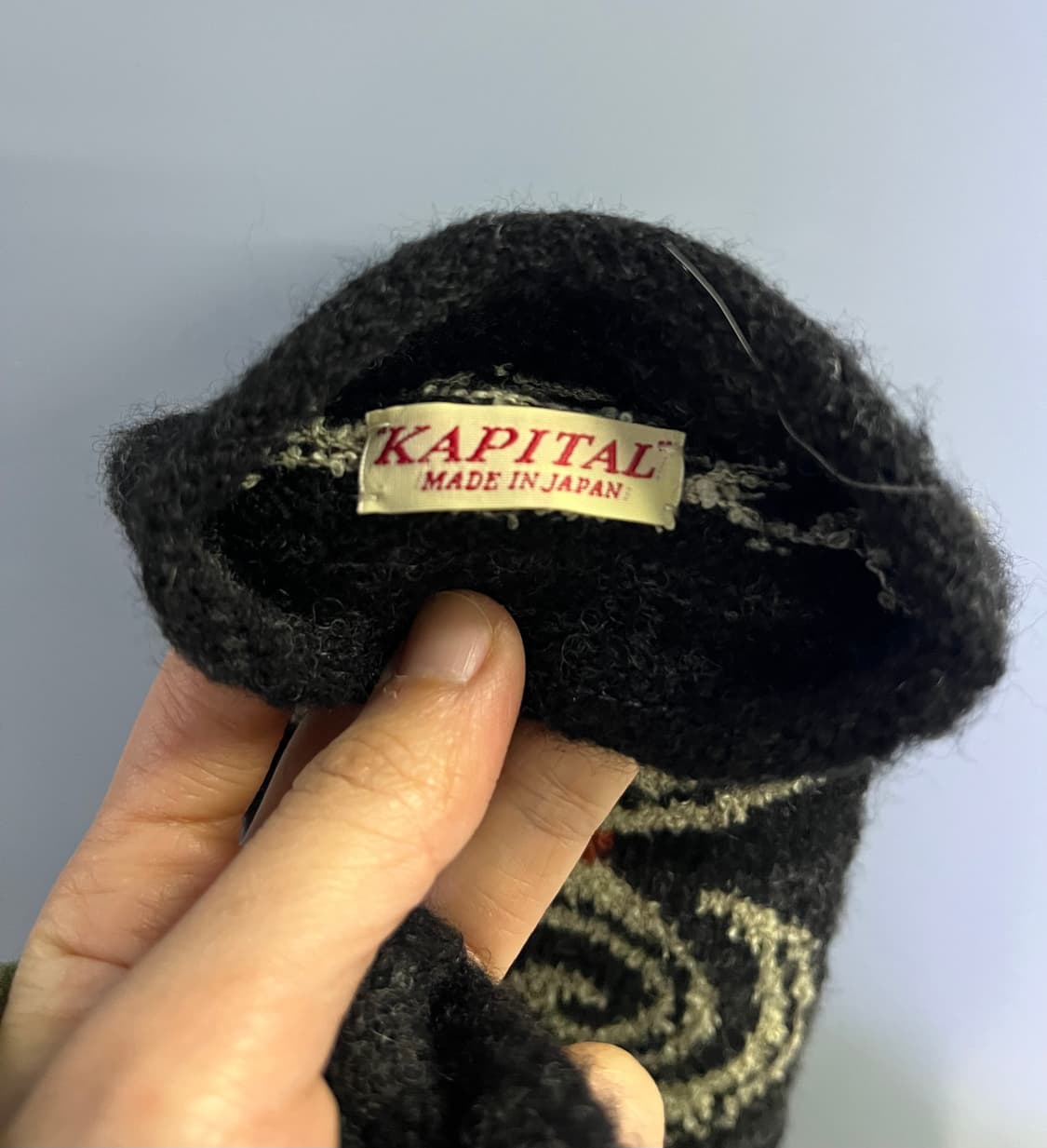 캐피탈 아이누 투웨이 워머 블랙 상품이미지3