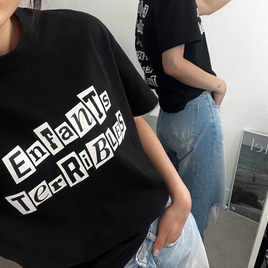 1 ) 장폴고티에 반팔 디자이너브랜드 프린팅반팔 A00 상품이미지1