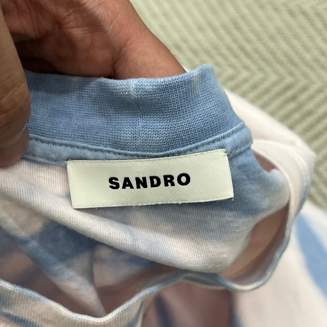 산드로 타이다이 반팔티 r3349 상품이미지6