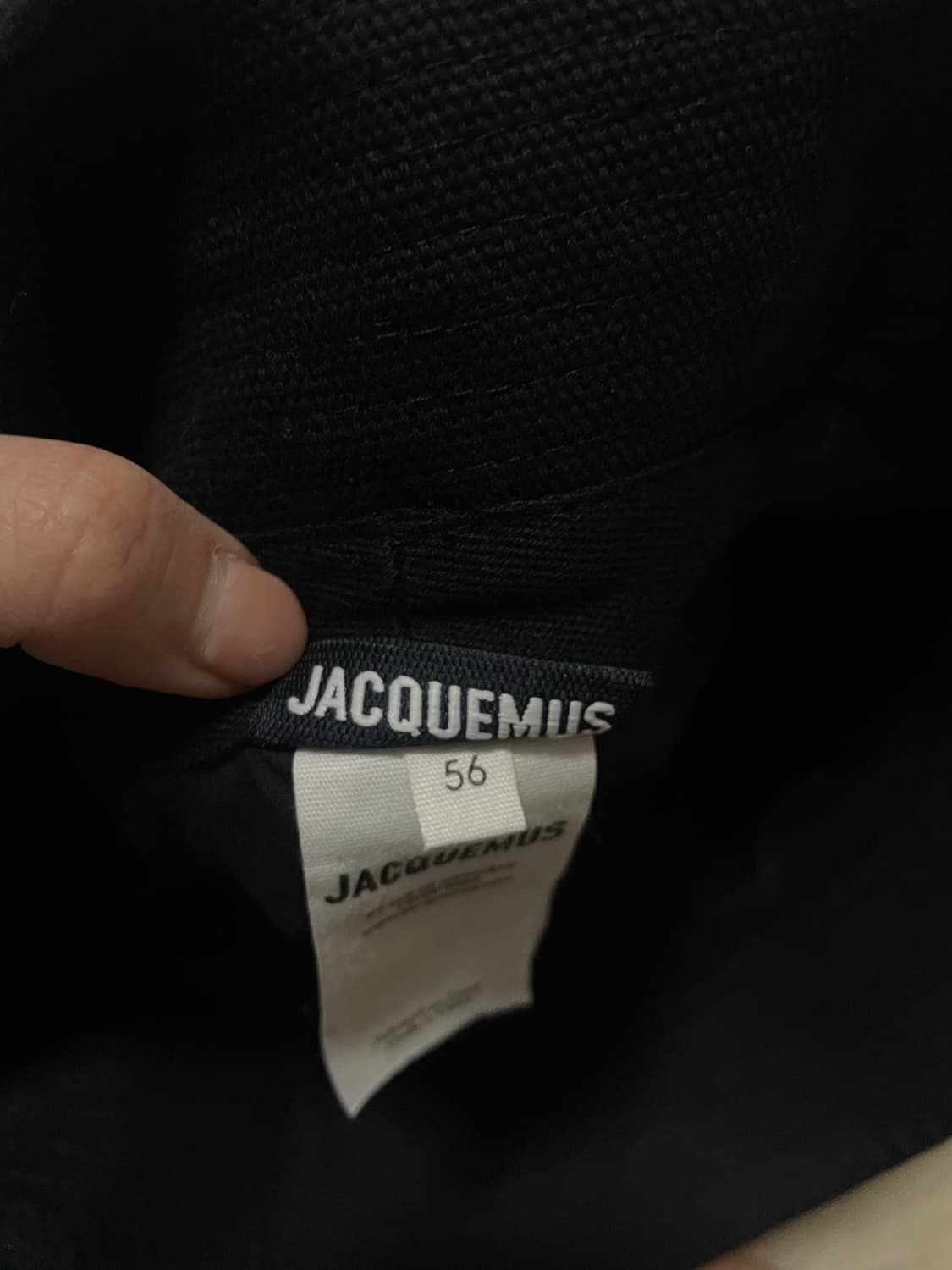 자크뮈스 버킷햇 블랙 상품이미지5