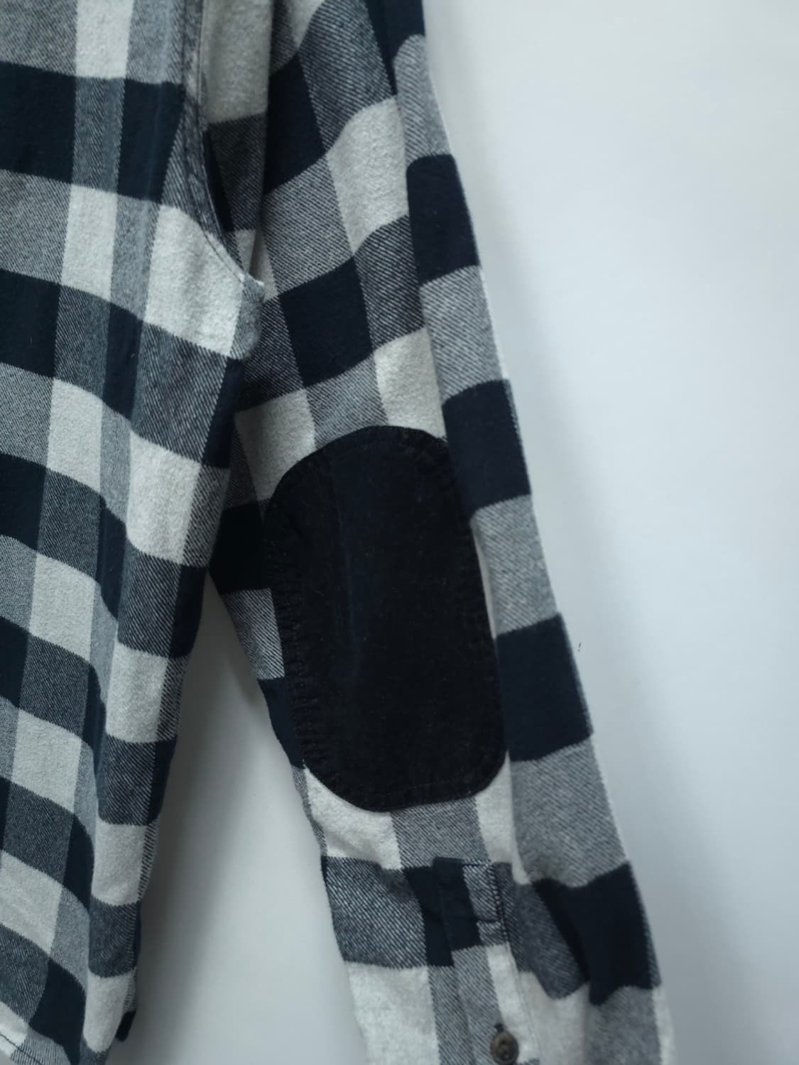 Roots(루츠) 블랙/화이트 체크 셔츠 XL 상품이미지8