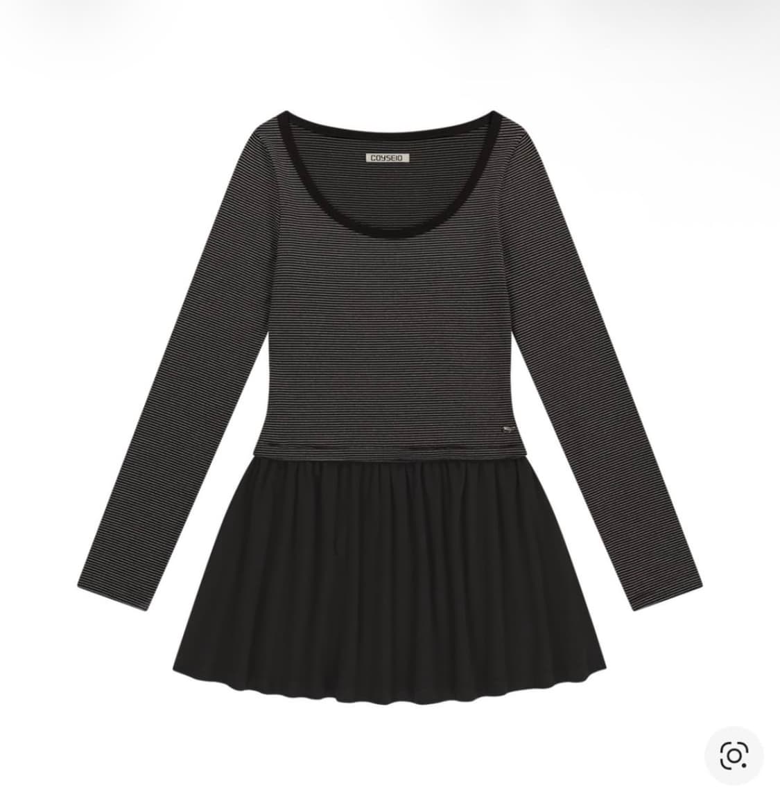 코이세이오 코이 스트라이프 드레스 브라운 상품이미지1