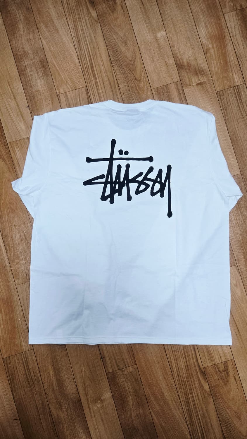 스투시 베이직 롱슬리브 티셔츠 화이트 새상품 상품이미지4