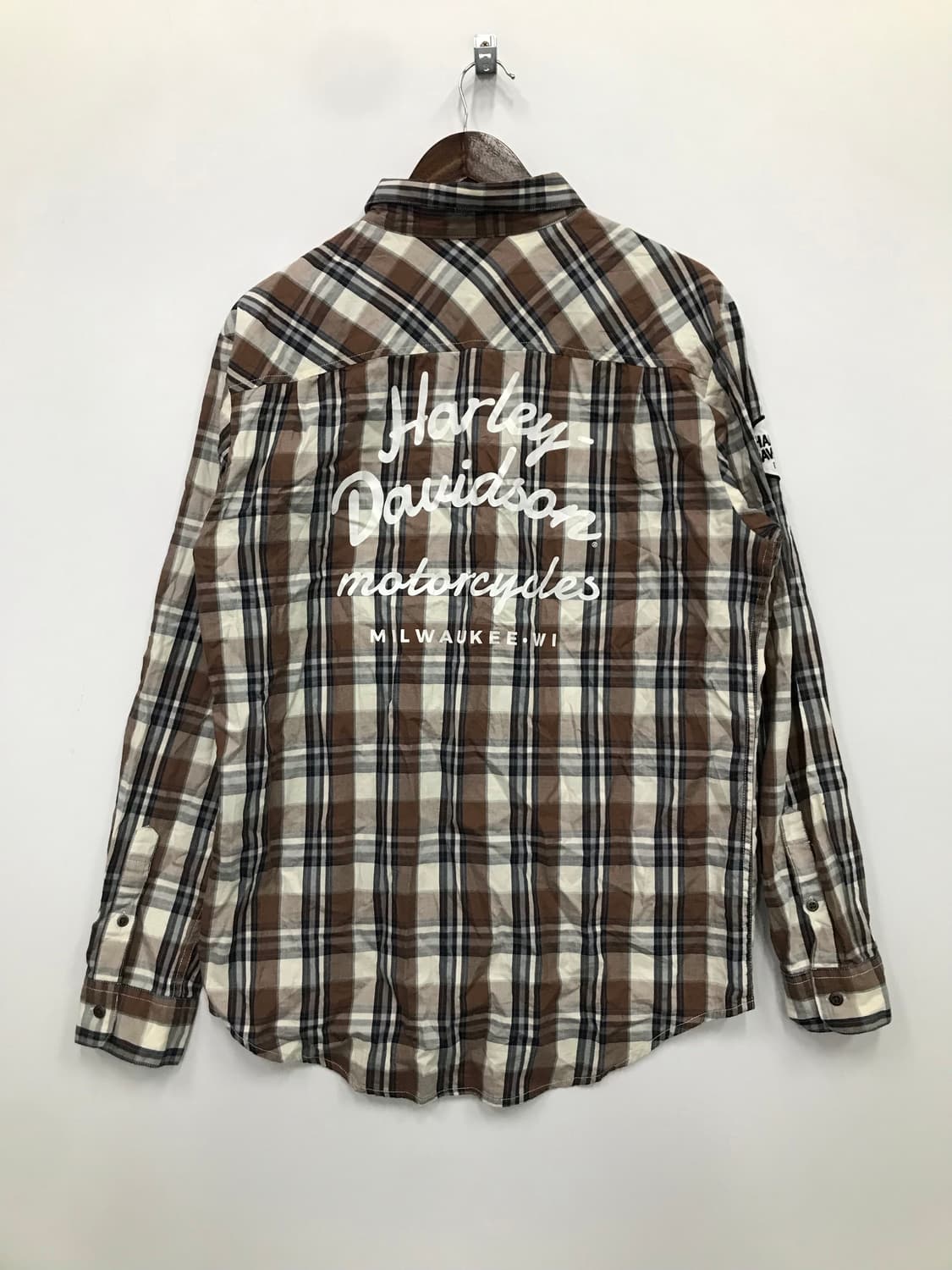 HARLEY DAVIDSON 체크셔츠 상품이미지2