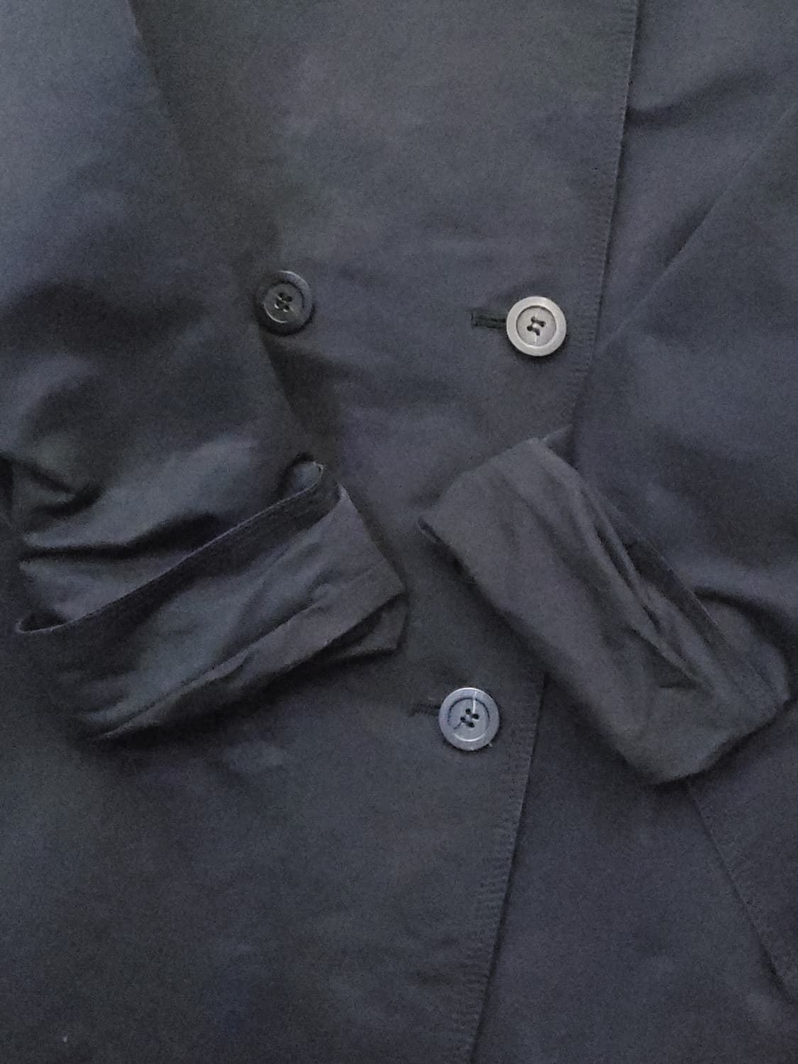 athe vanessabruno 검정색 여성 트렌치코트 s 상품이미지4