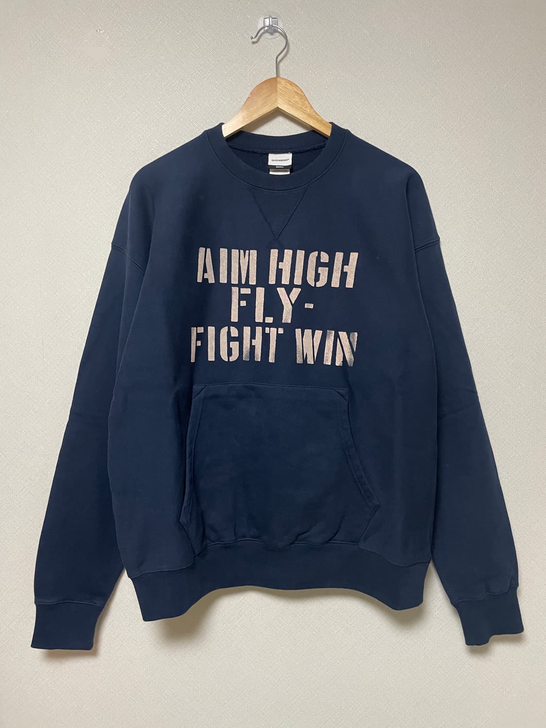 아웃스탠딩 MIL SERIES SWEAT(AIM HIGH)_NAVY 상품이미지1