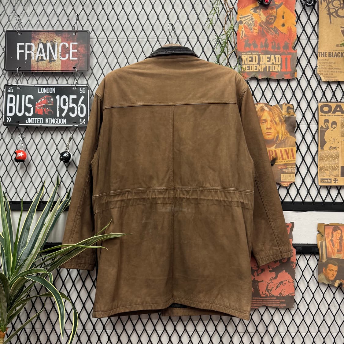 VARIO MAX 빈티지 스웨이드 필드 자켓 투포켓 포인트 브라운 상품이미지2