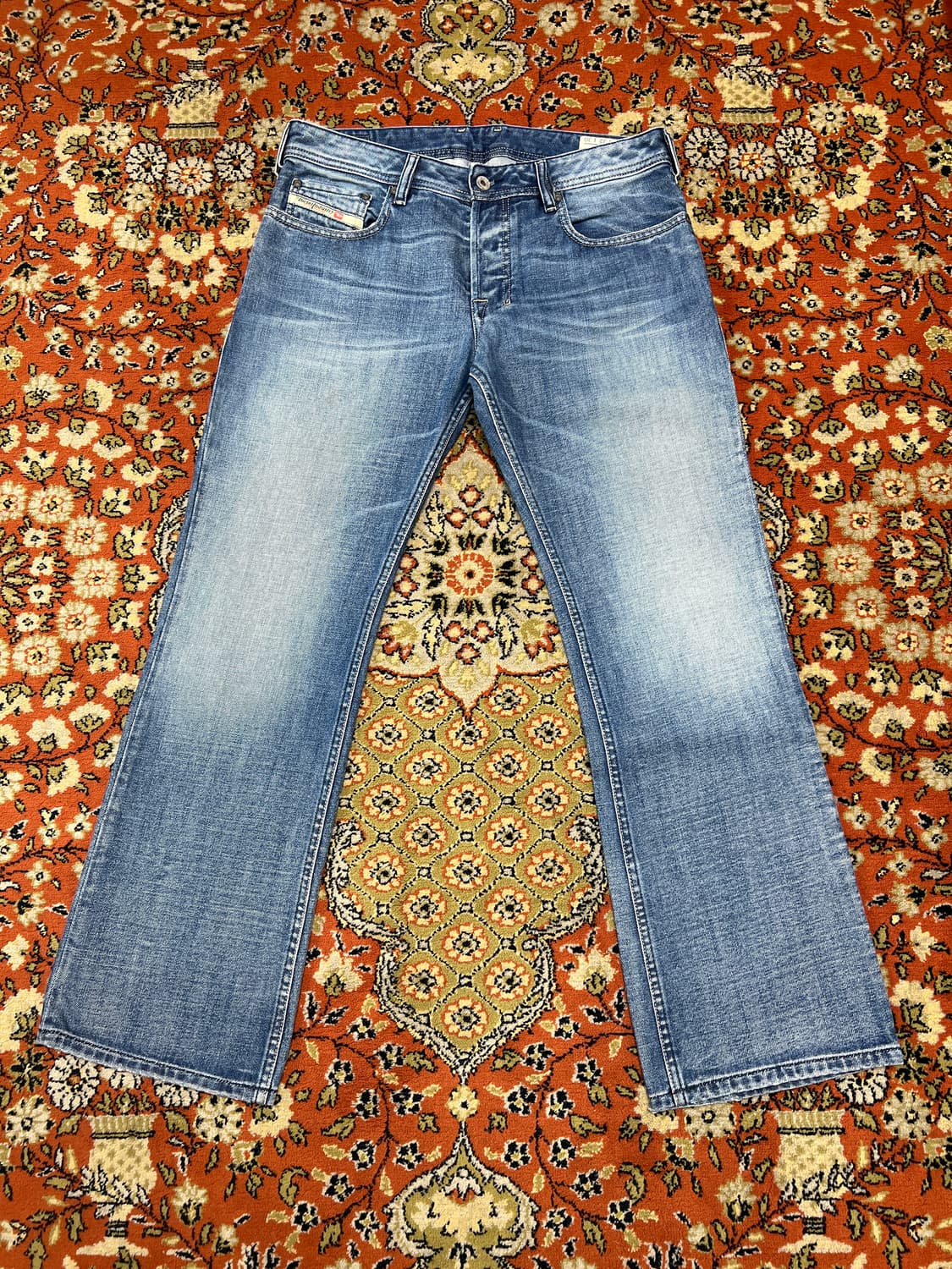 [32] 디젤 자티니 연청 부츠컷 플레어 데님 팬츠 상품이미지1