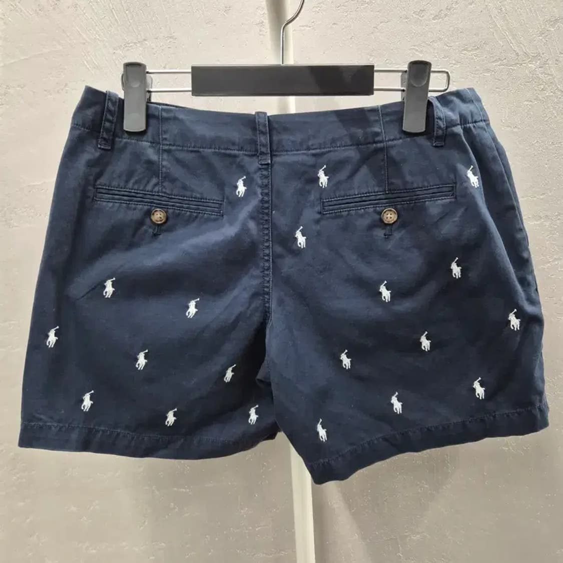 폴로 랄프로렌 네이비 로고 반바지 2 상품이미지3