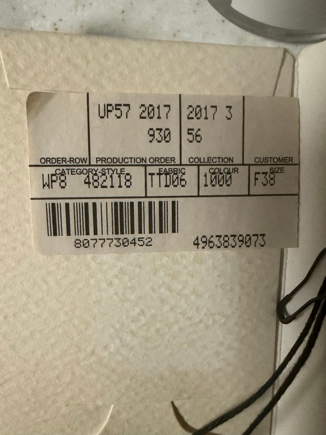 [38]17FW 발렌시아가 스윙 쉘파카 상품이미지4