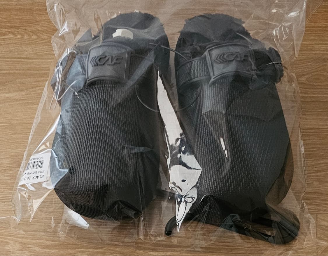 르까프 블랙 방한버클슬리퍼 260새상품미개봉  상품이미지3