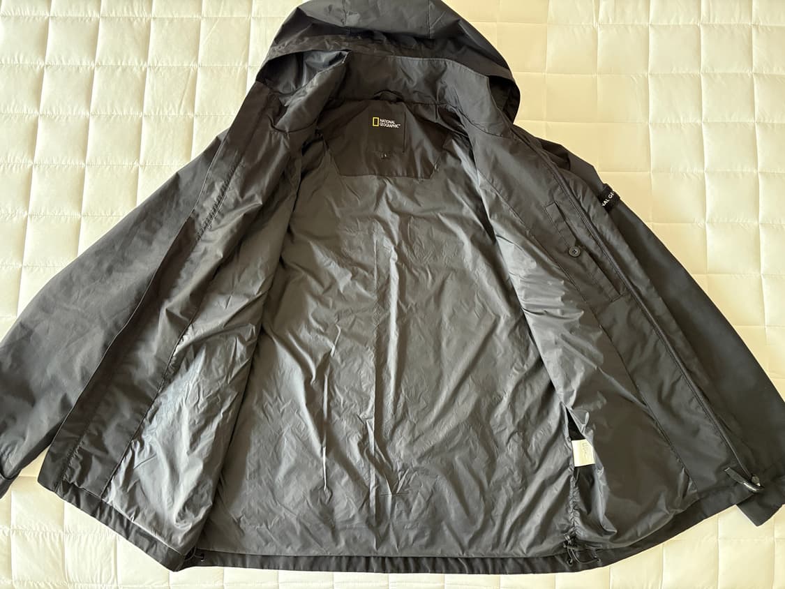 내셔널지오그래픽 바람막이 L 블랙 상품이미지4