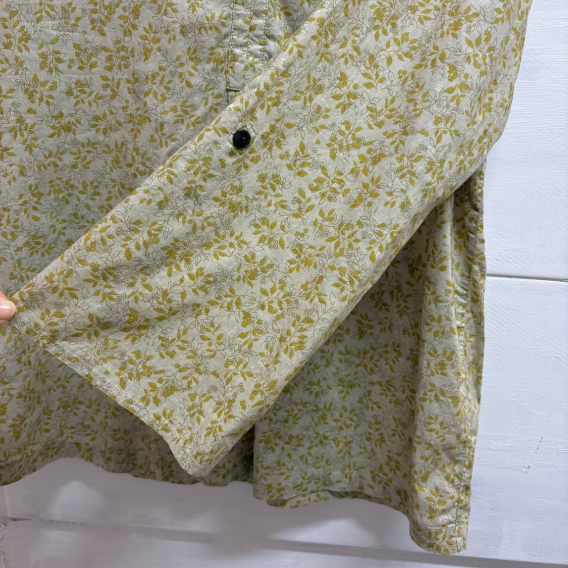 Eddie Bauer 도트 플라워 코튼 블라우스 USA 상품이미지3