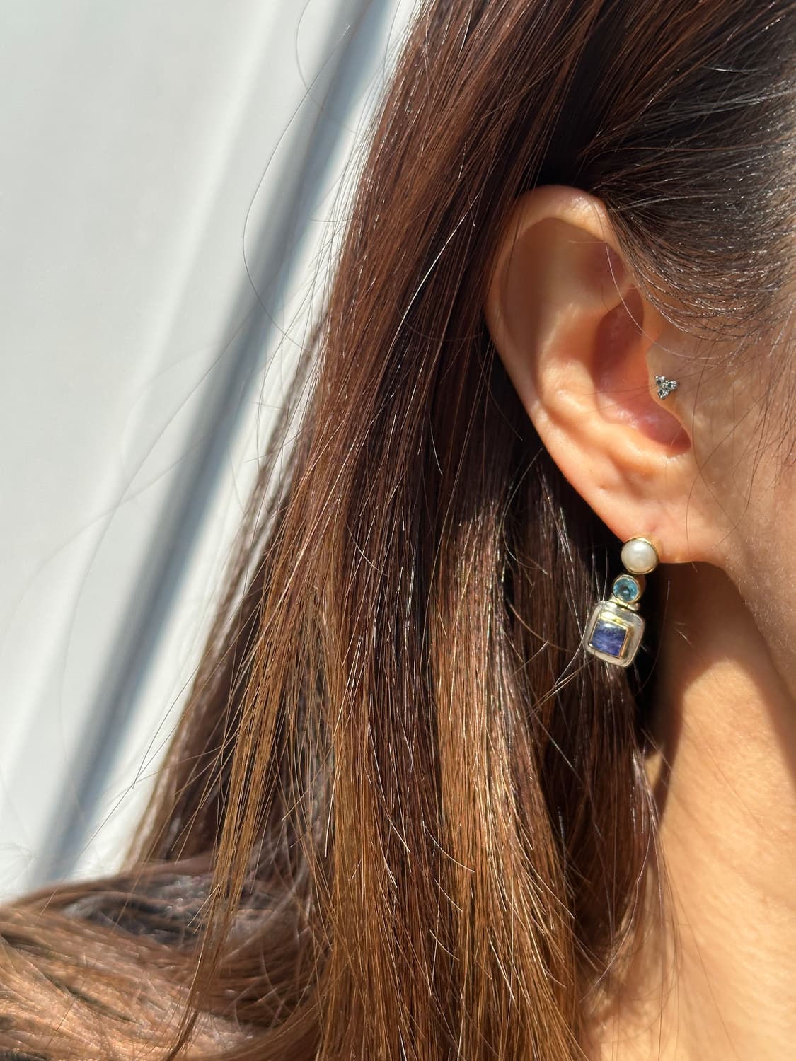 Musta Vintage 925silver earring 상품이미지5