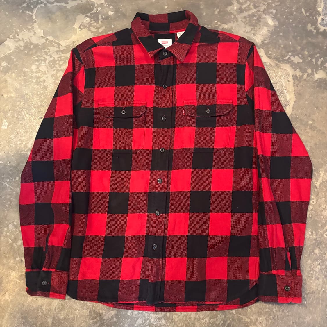 리바이스 버팔로 체크 셔츠 상품이미지1