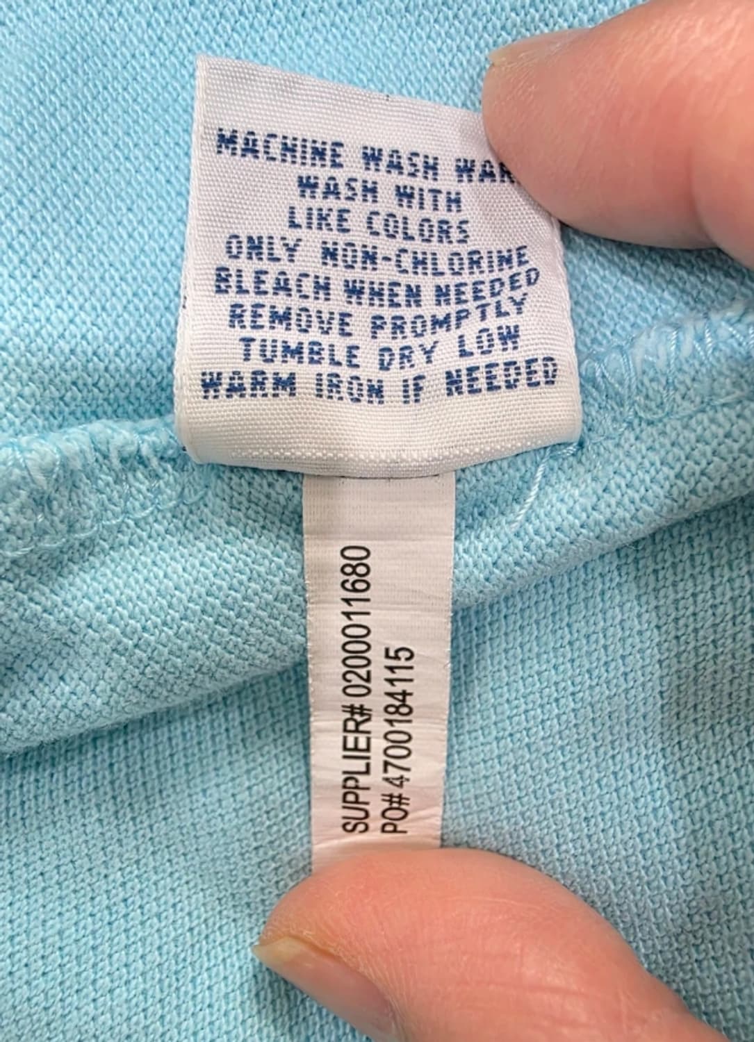 폴로 랄프로렌 하늘색 폴로셔츠 XL 상품이미지8