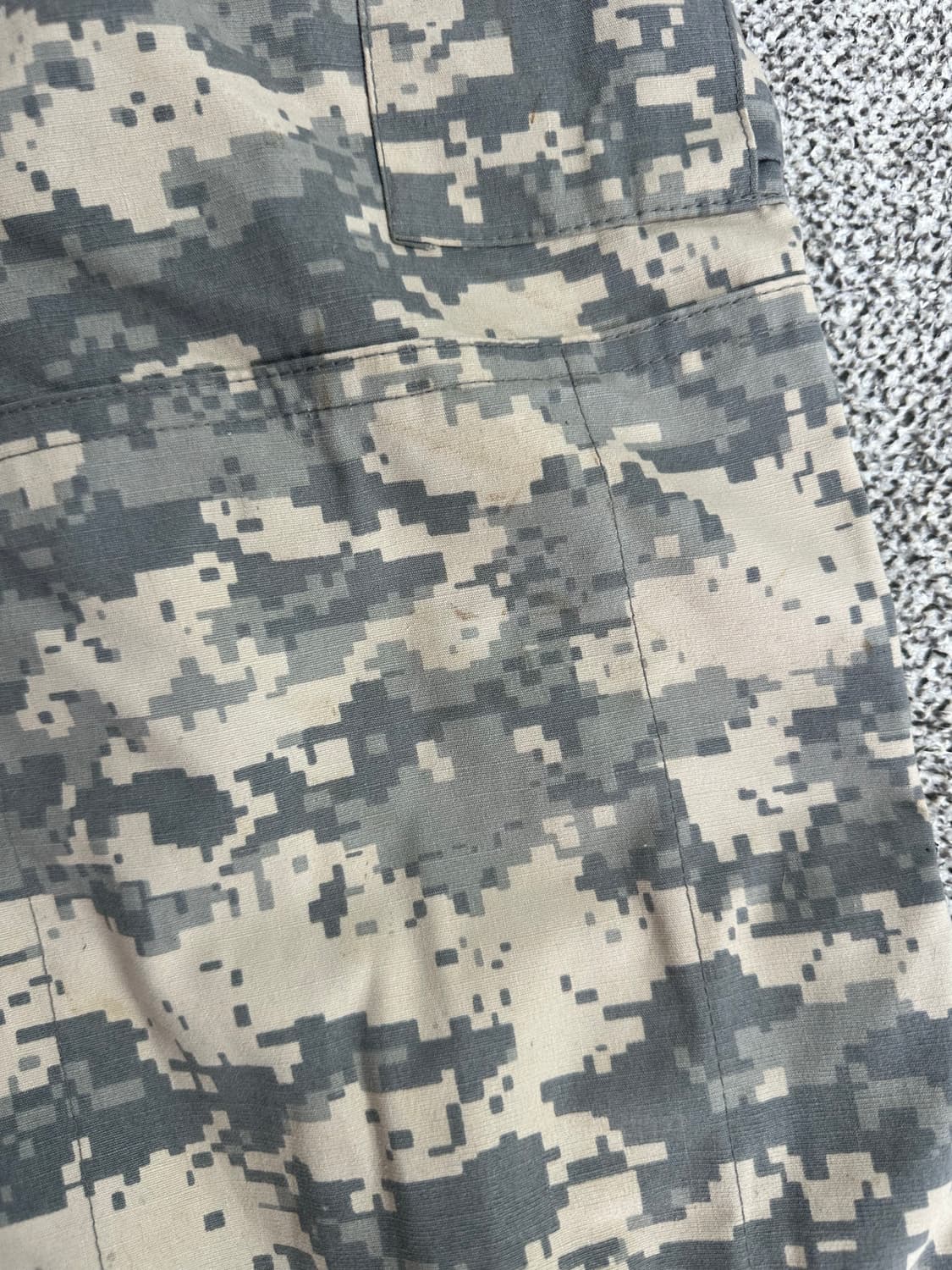 미군 오리지날 acu 팬츠 L-R 상품이미지2