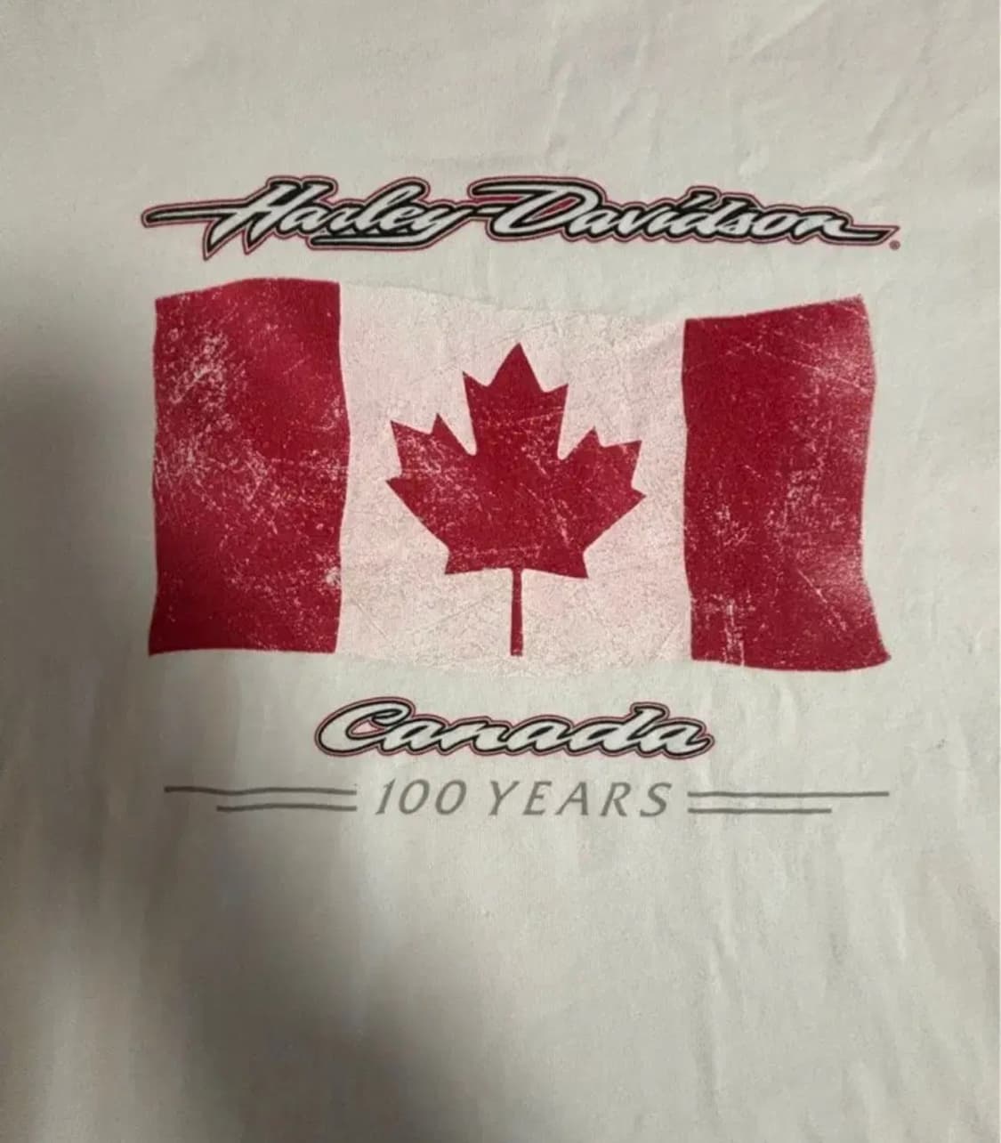 할리 데이비슨 캐나다 한정 100주년 기념 롱슬리브 상품이미지4
