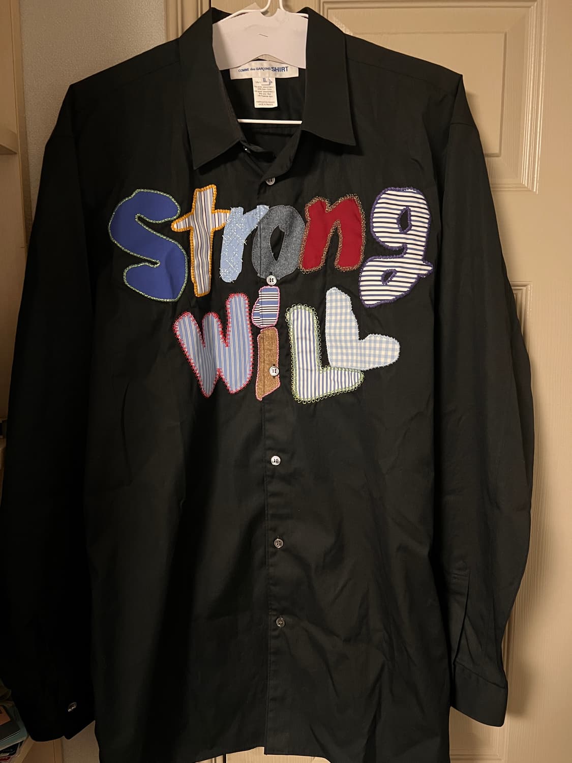 24fw 꼼데가르송 strong will 셔츠 상품이미지2