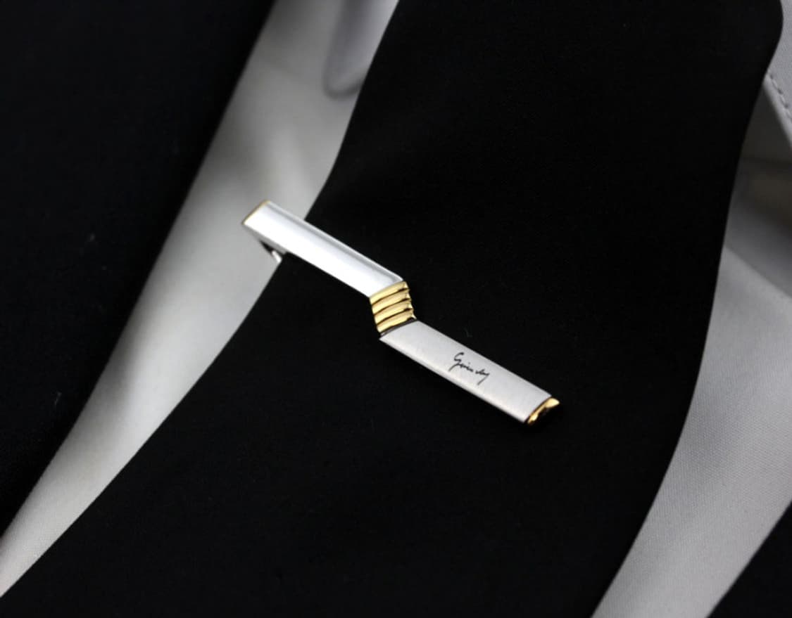 지방시 A-등급 5.3cm 남자 명품 넥타이핀 빈티지 상품이미지5