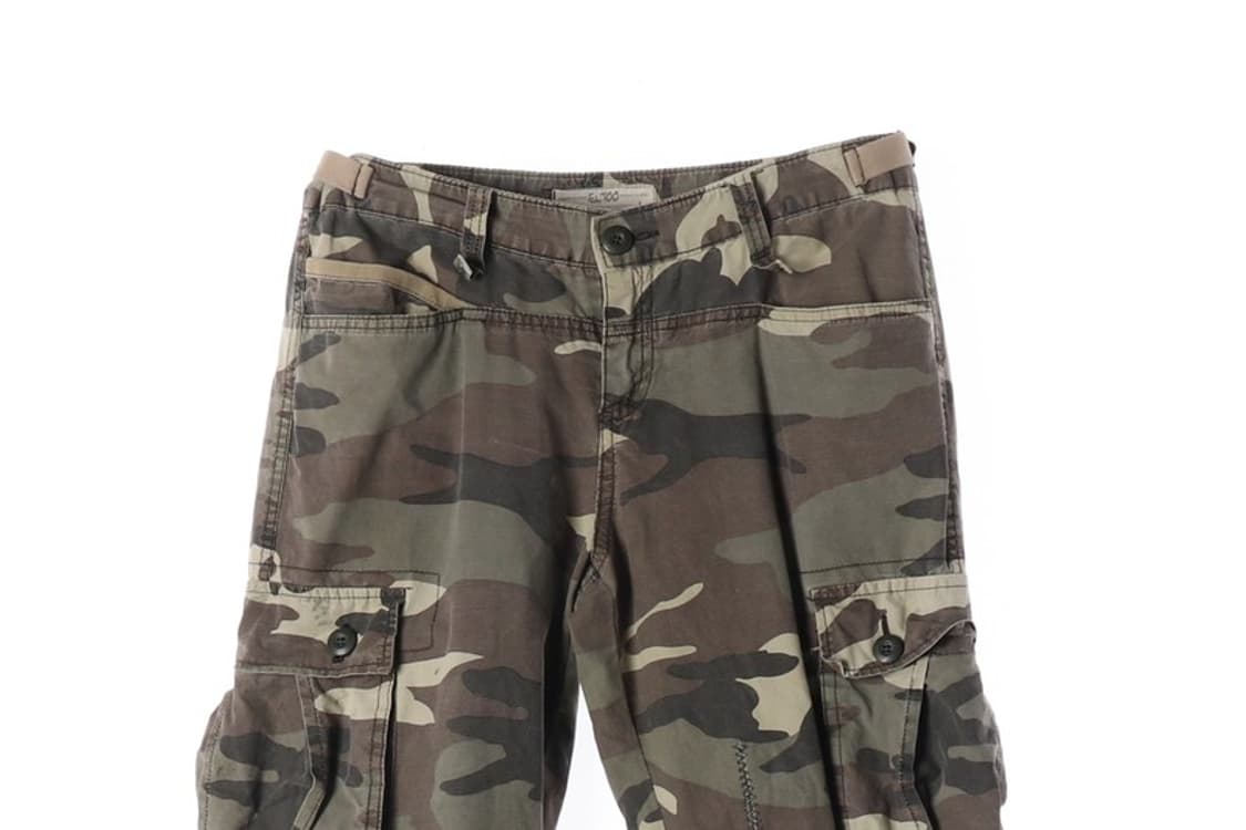 ELTOO 빈티지 카모플라쥬 멀티포켓 카고 팬츠 L 상품이미지3