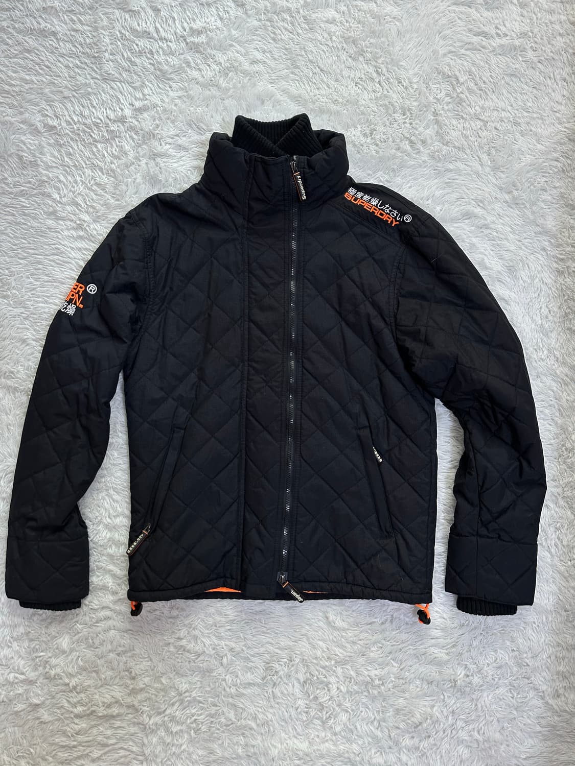 슈퍼드라이 윈드치터 퀼팅 자켓 M 상품이미지3
