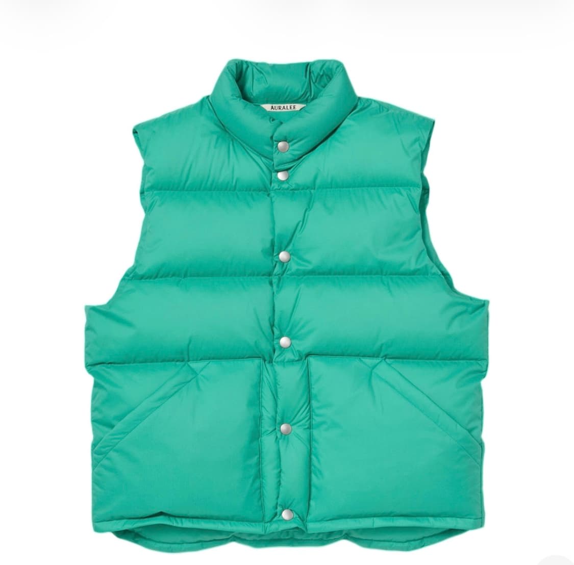 오라리 다운 베스트 제이드 그린 - 25AW 상품이미지1