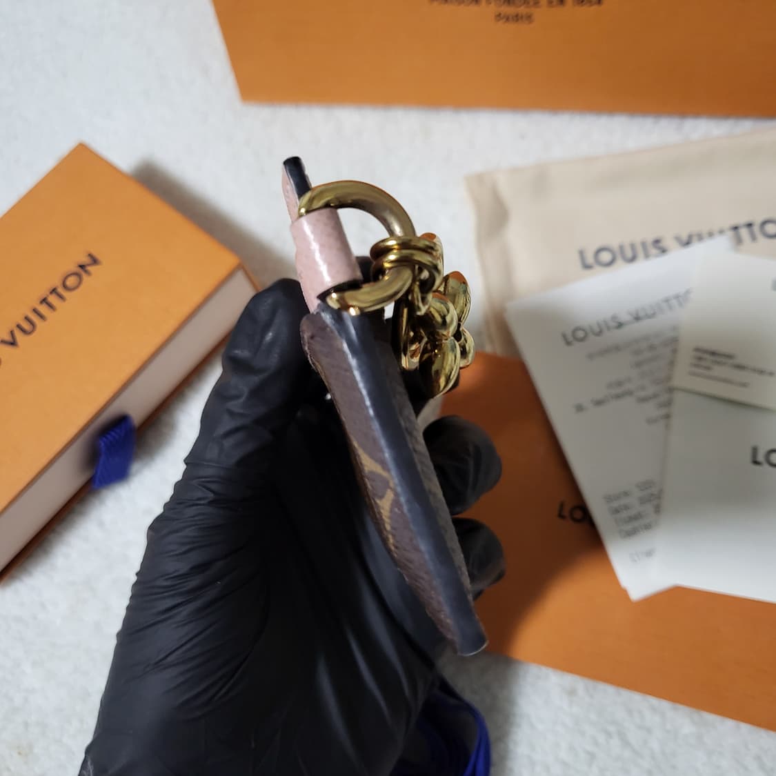 [영수증/풀구성] 루이비통 모노그램 LV 참 카드홀더 카드지갑 상품이미지5