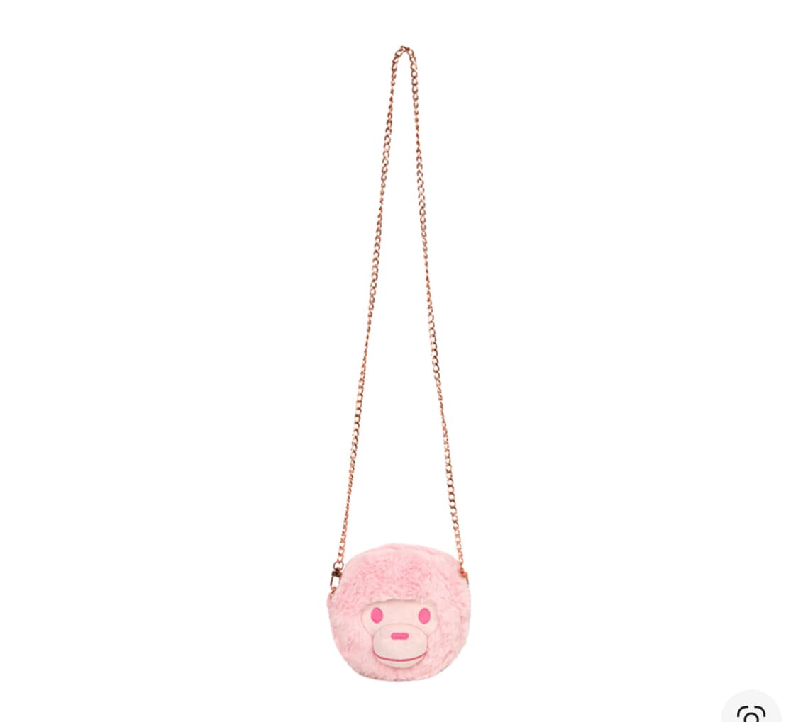 베이퍼 베이비 마일로 플러시 크로스바디백 핑크 상품이미지1