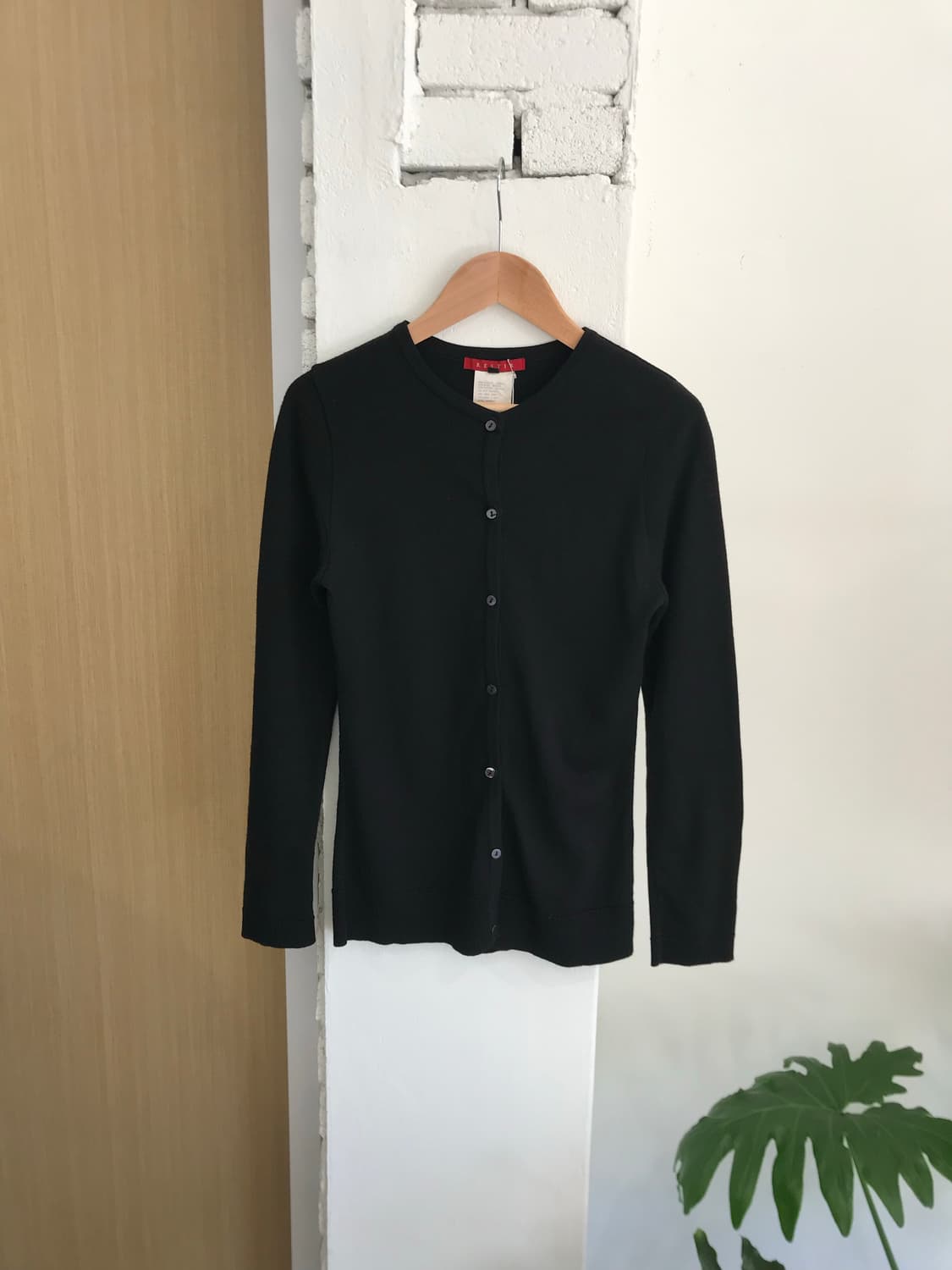 Vintage black cardigan 상품이미지1