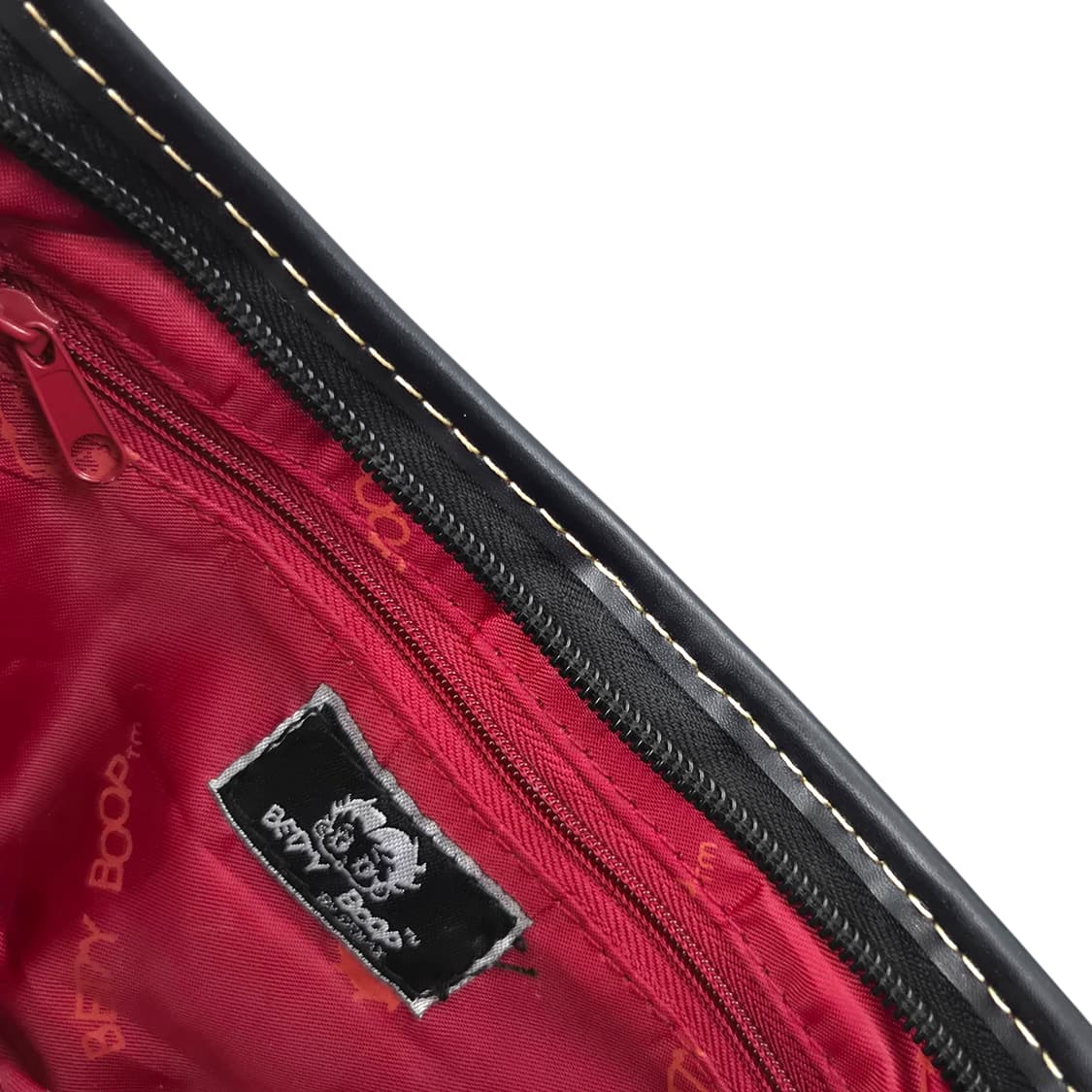 08s 레트로 베티붑 스터드 키링 레더 숄더백 상품이미지5