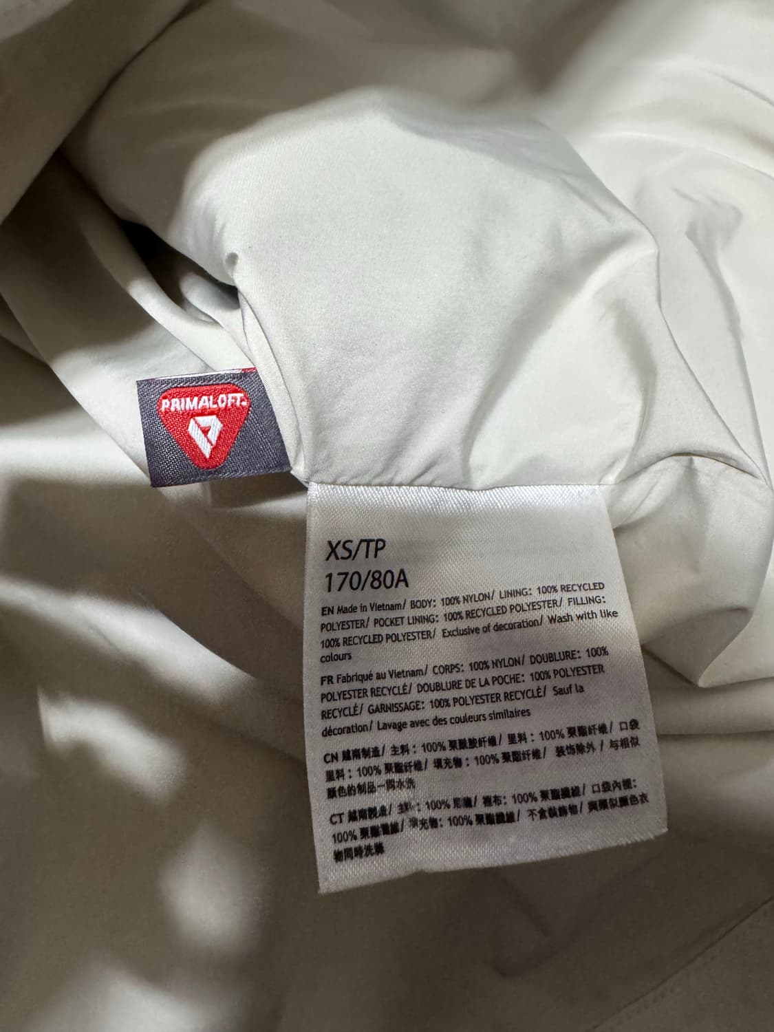 XS 룰루레몬 인슐레이티드 자켓 상품이미지9