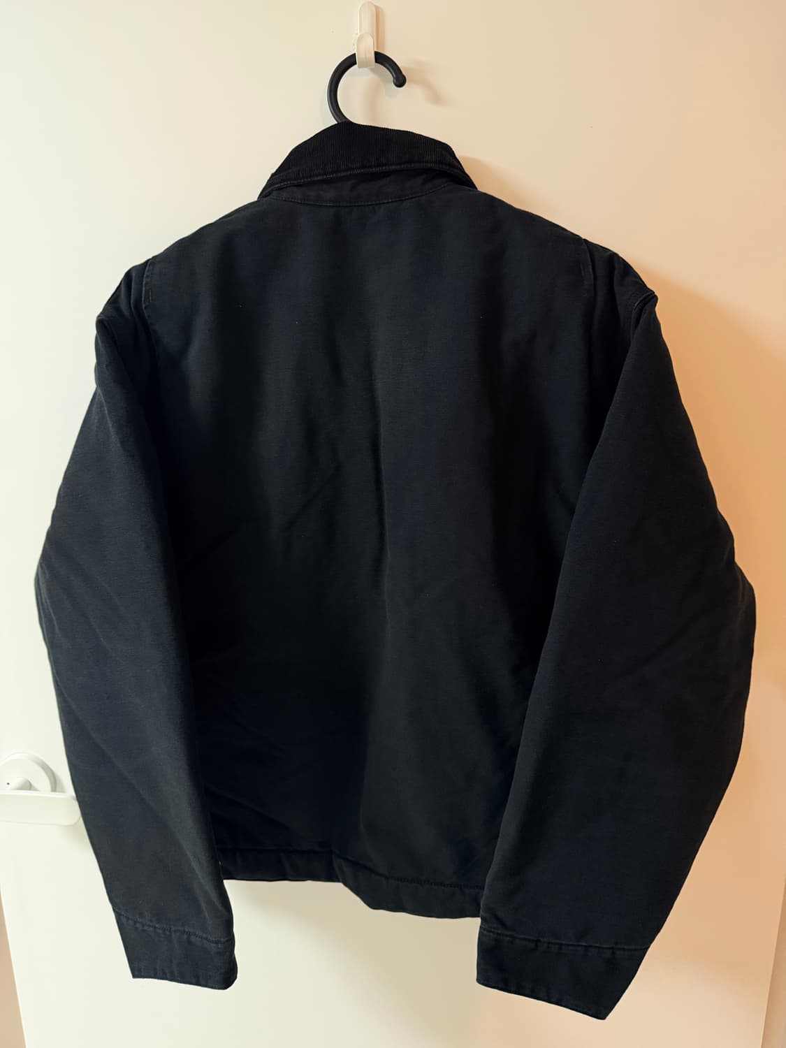 칼하트 WIP OG 디트로이트 자켓 블랙 스톤 캔버스 M 새상품 상품이미지2